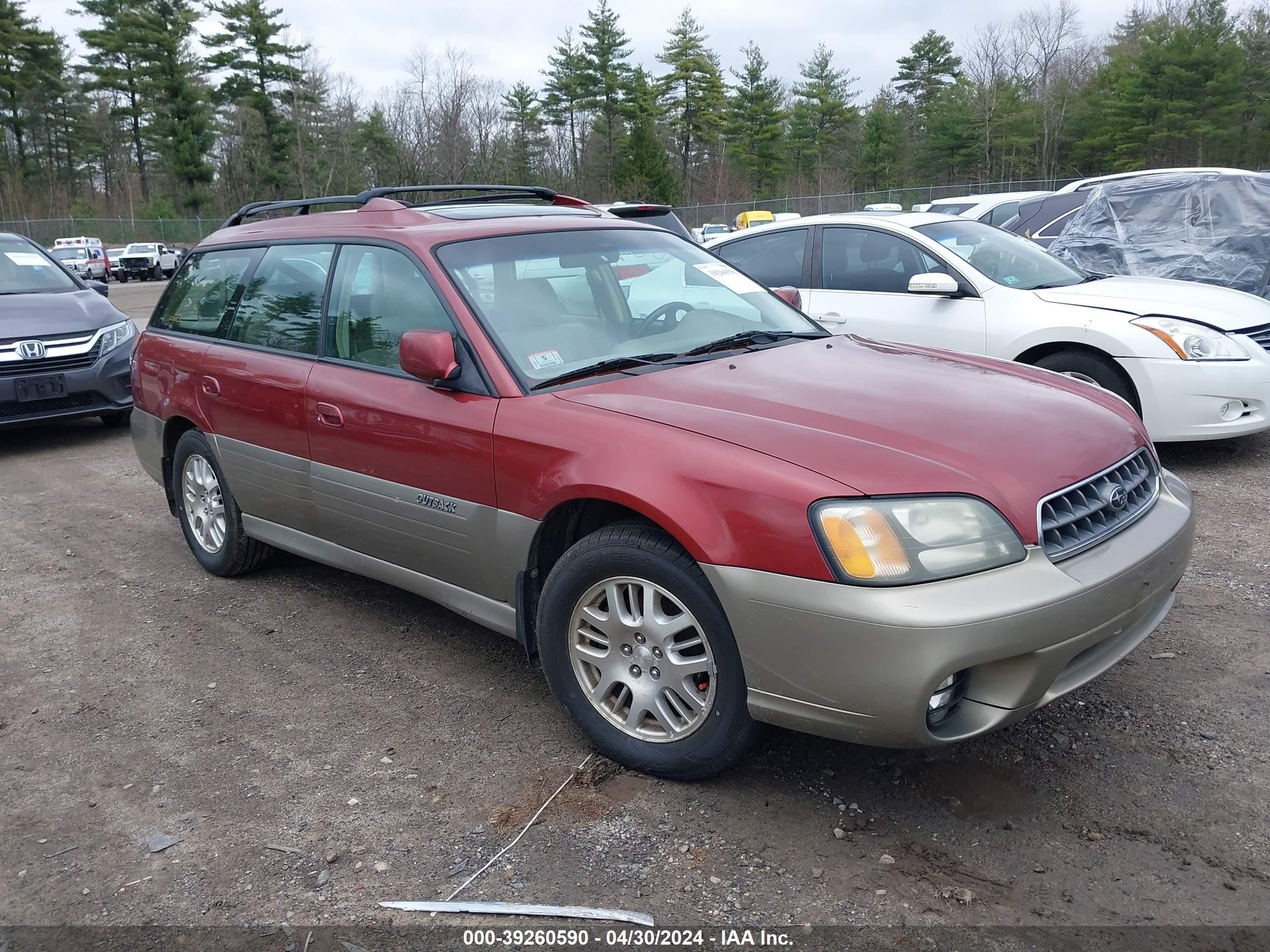 SUBARU OUTBACK 2004 4s3bh686747640457