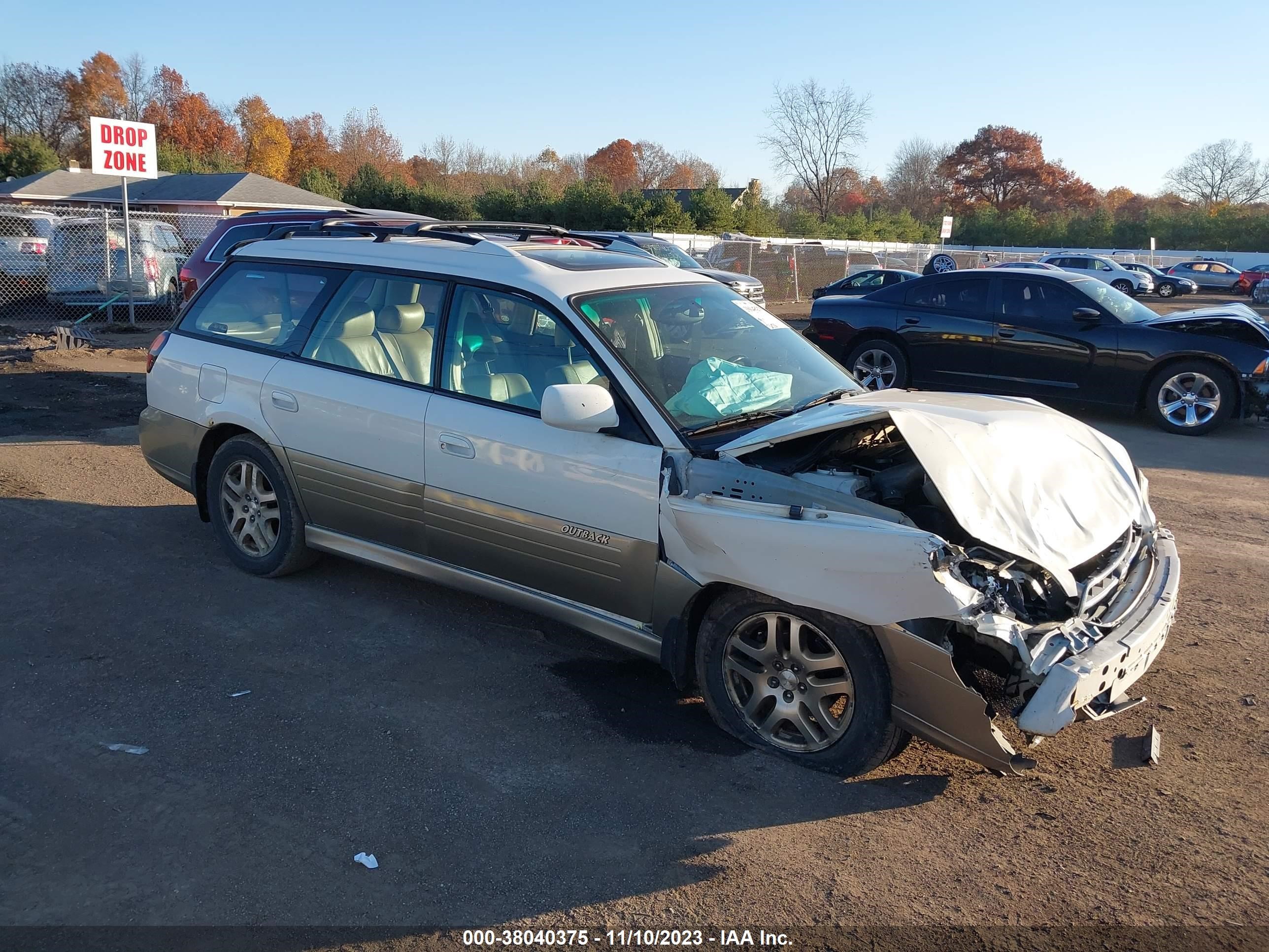 SUBARU OUTBACK 2000 4s3bh6867y6638266