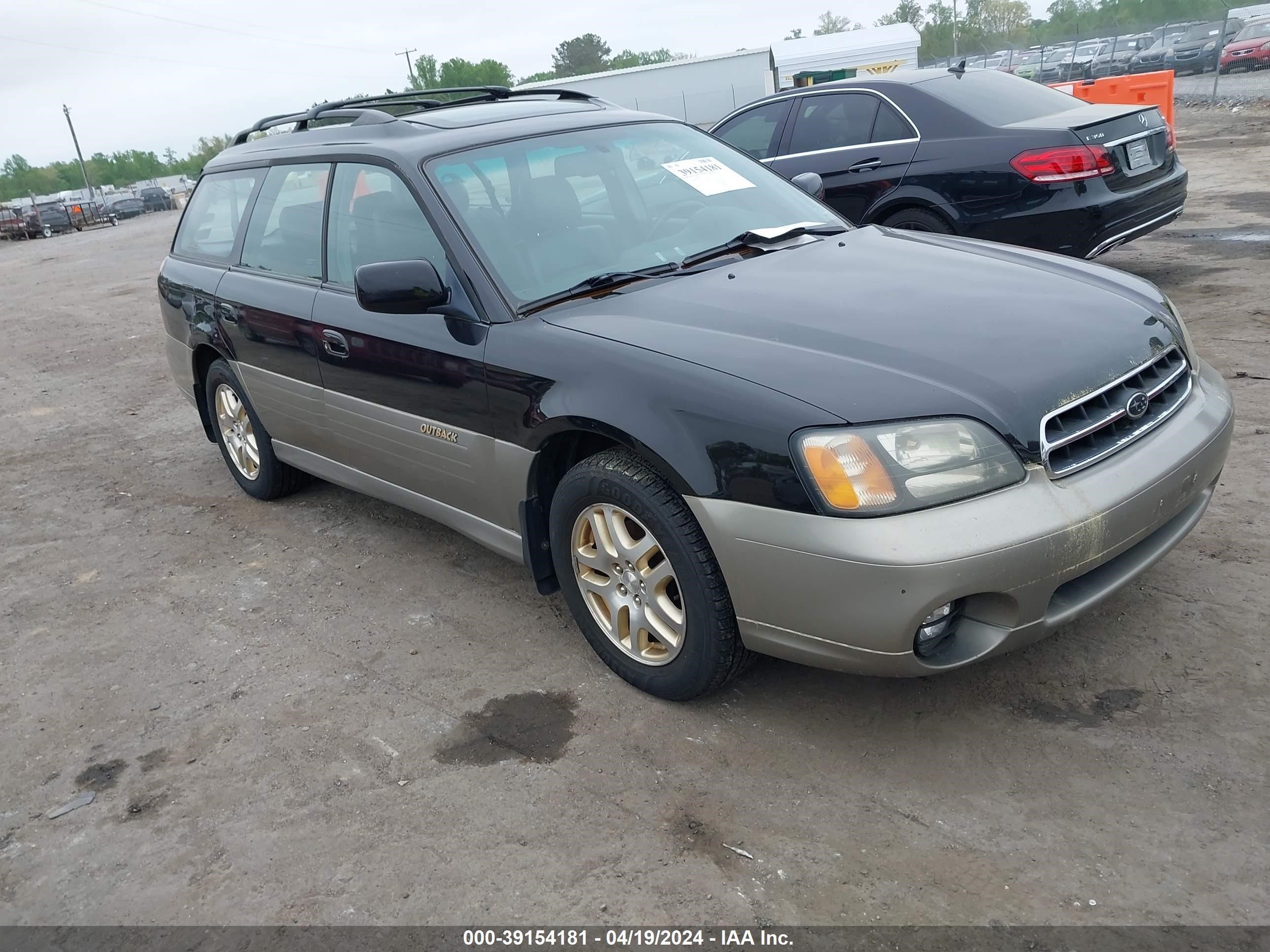 SUBARU OUTBACK 2001 4s3bh686817626725