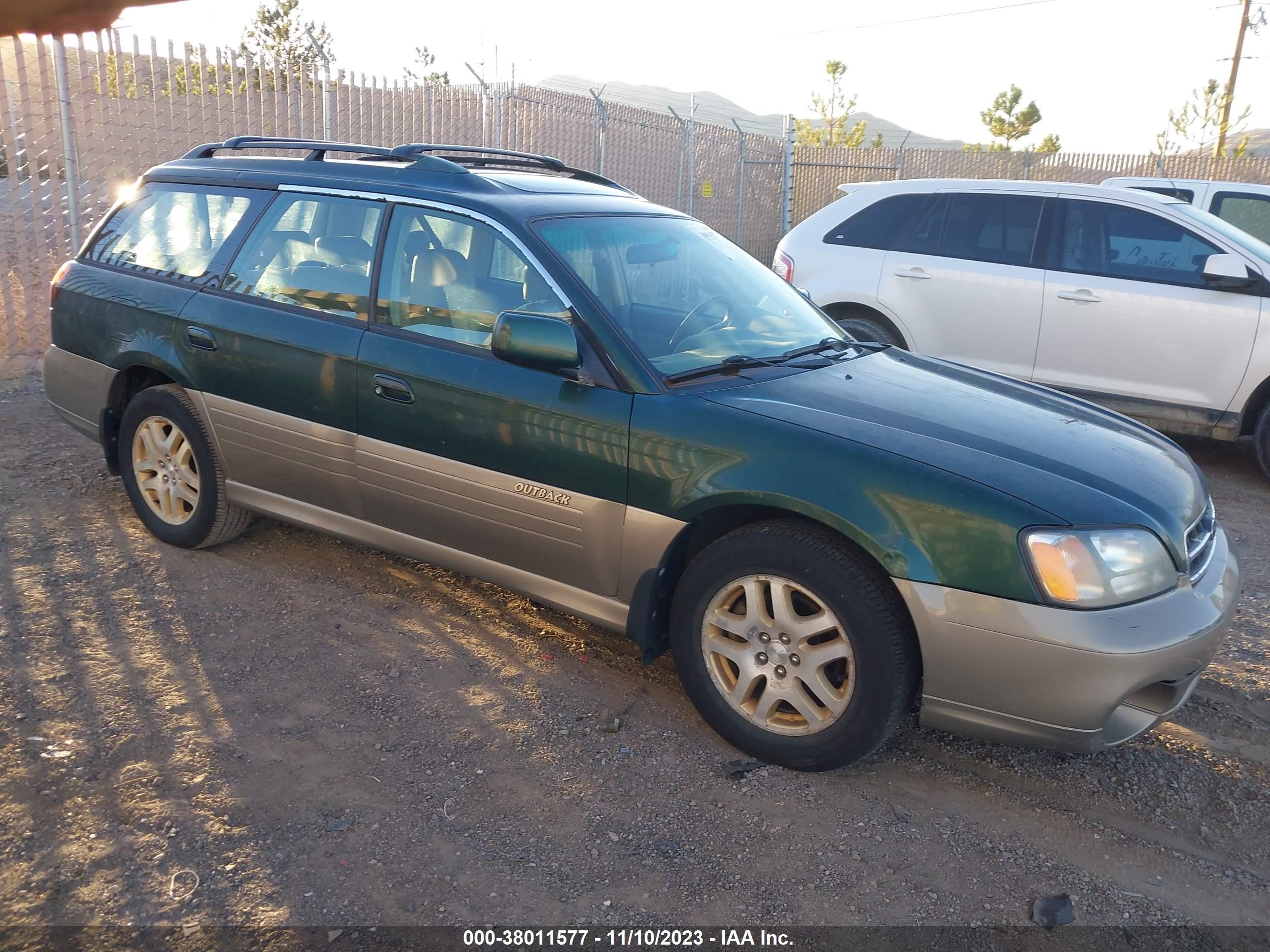 SUBARU LEGACY 2002 4s3bh686827601180