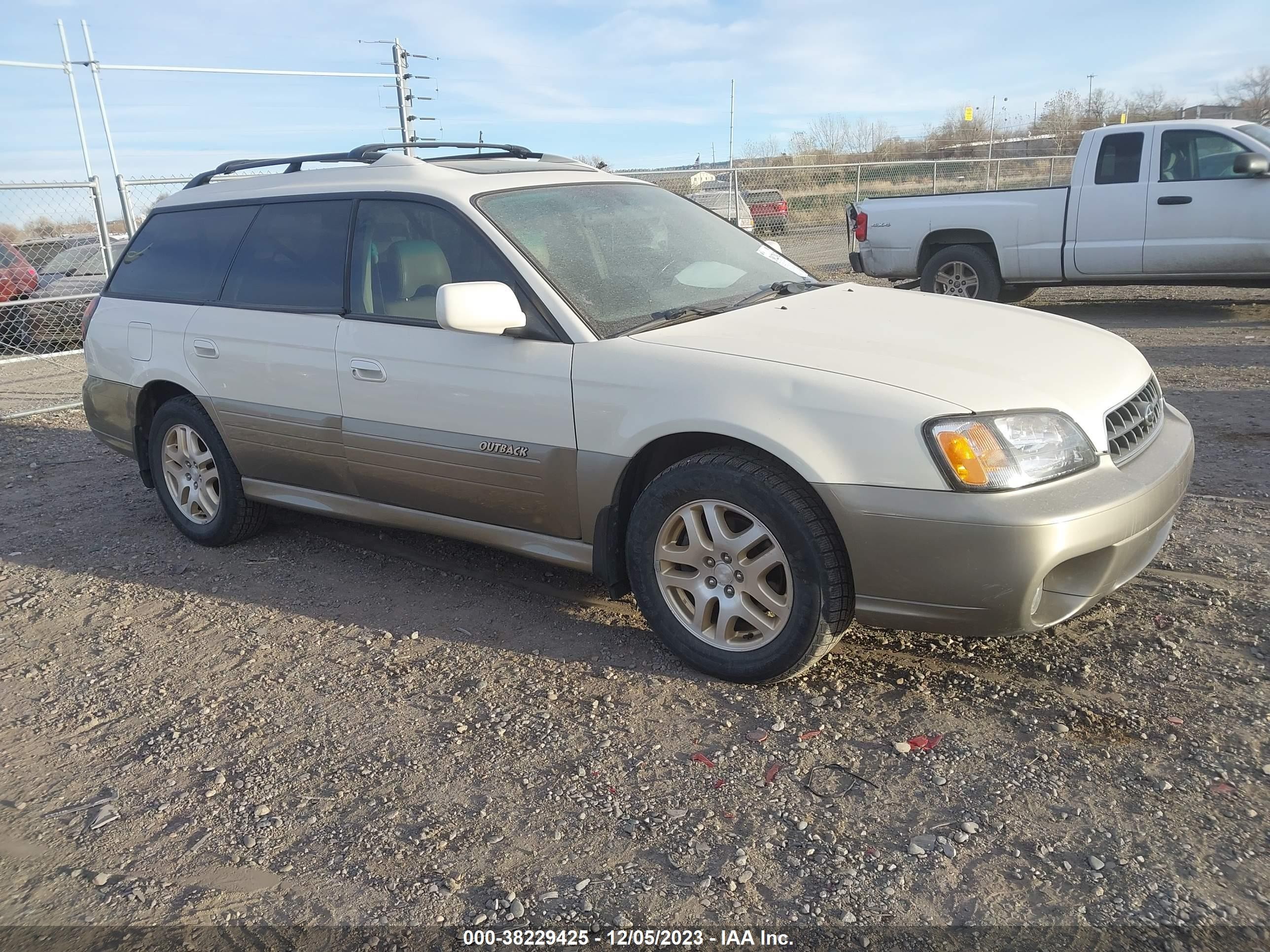 SUBARU LEGACY 2003 4s3bh686837646301