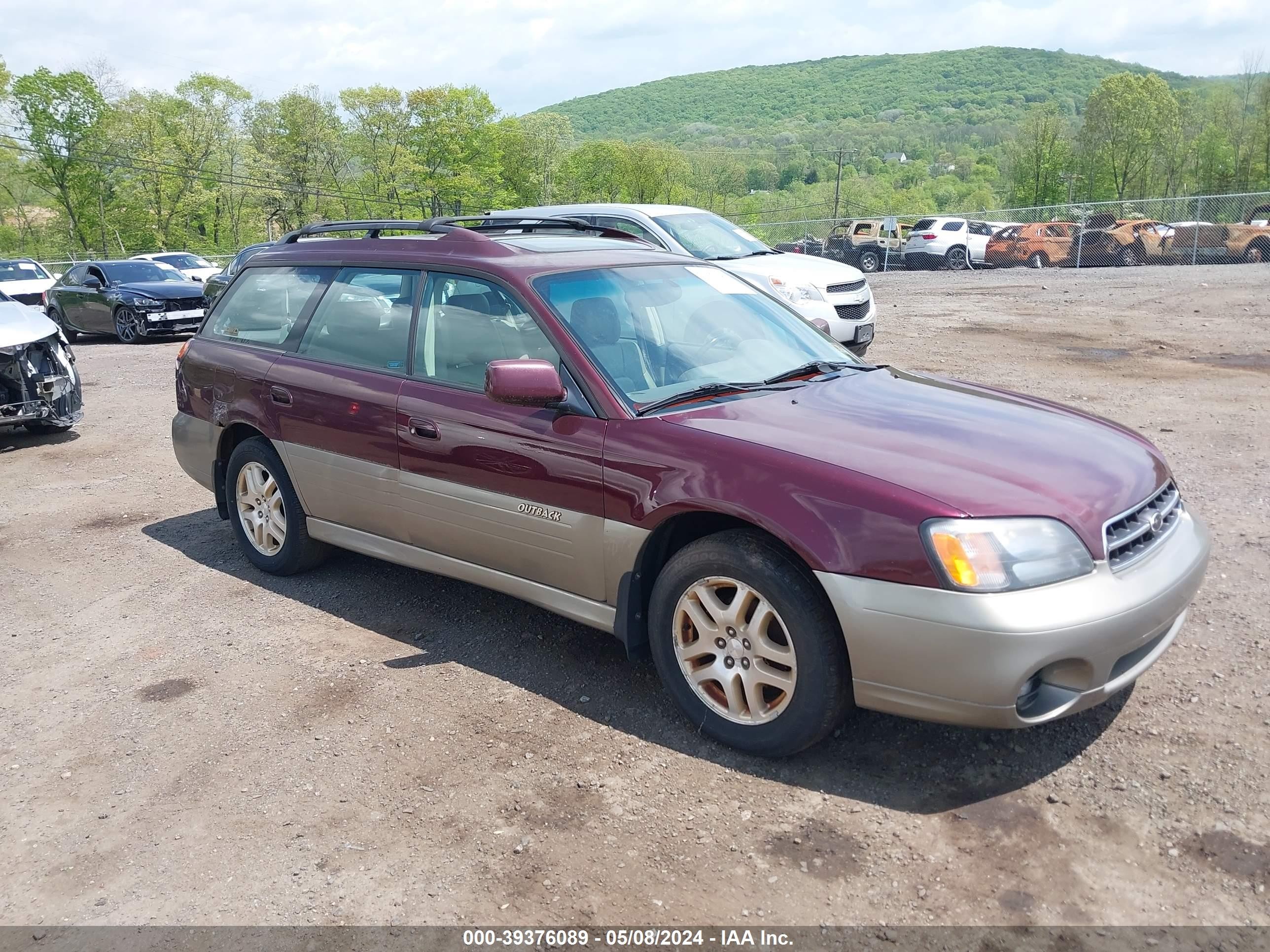 SUBARU OUTBACK 2000 4s3bh6869y7655936