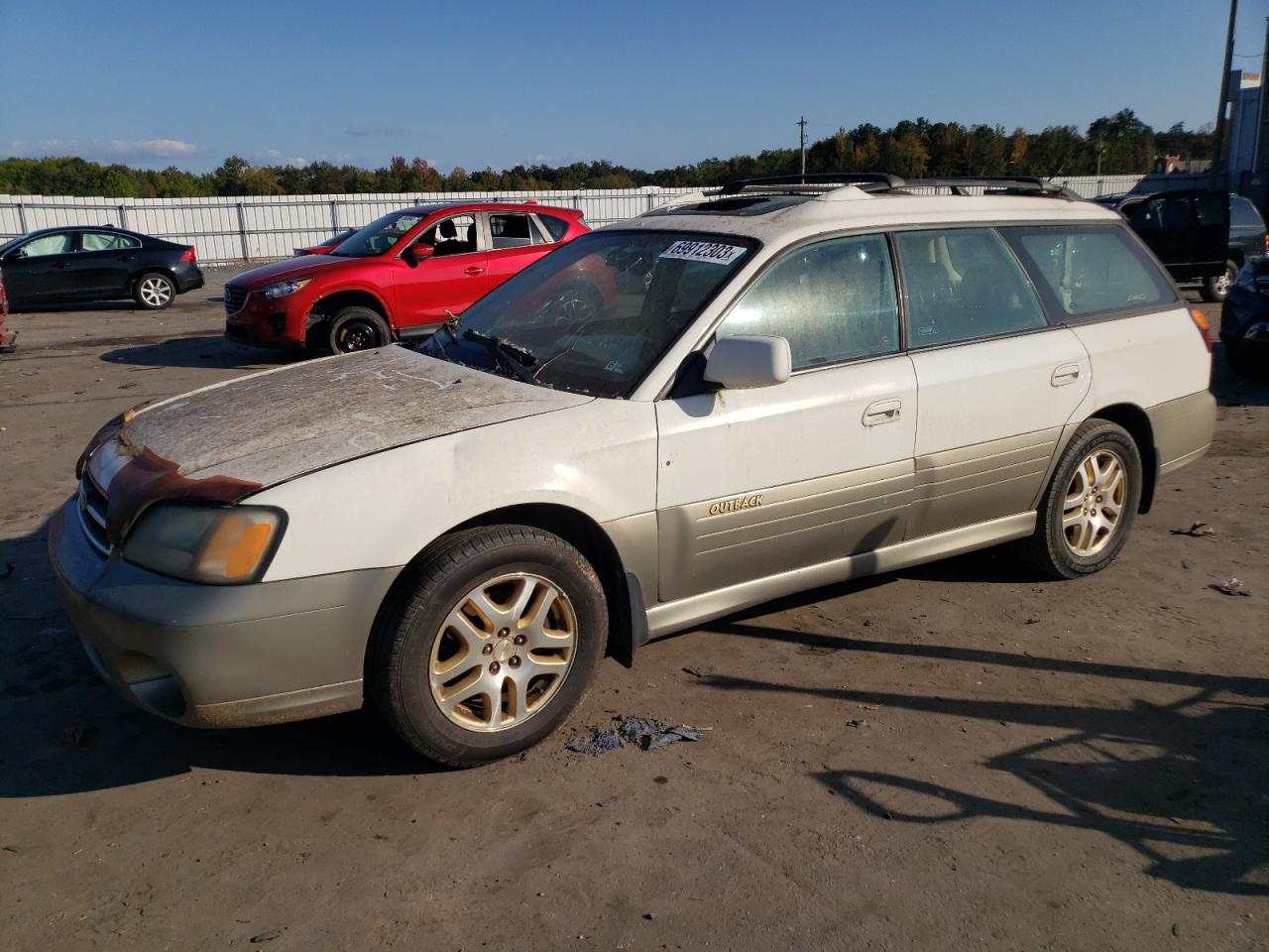 SUBARU LEGACY 2001 4s3bh686x16672031