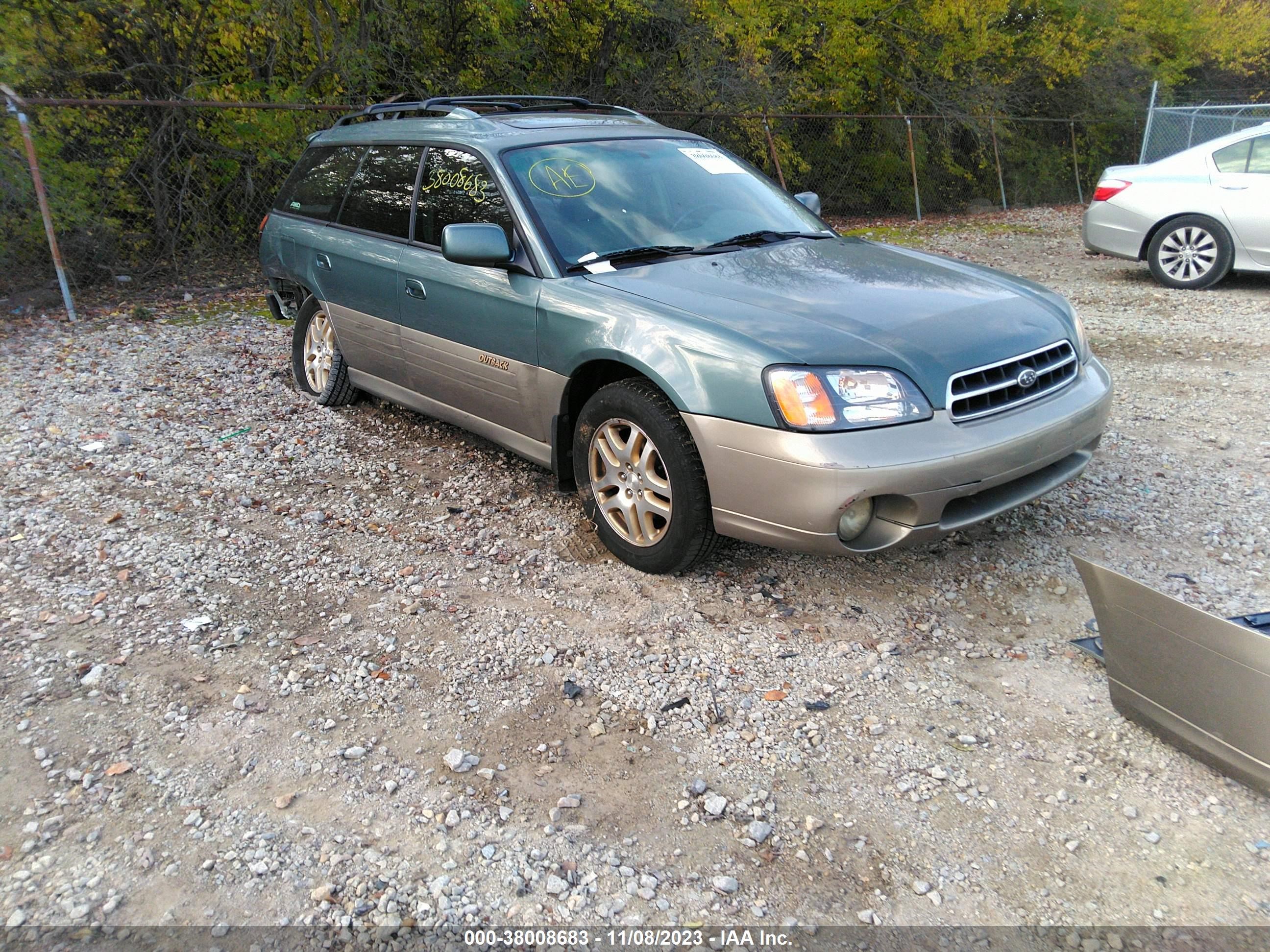 SUBARU LEGACY 2001 4s3bh686x17616018