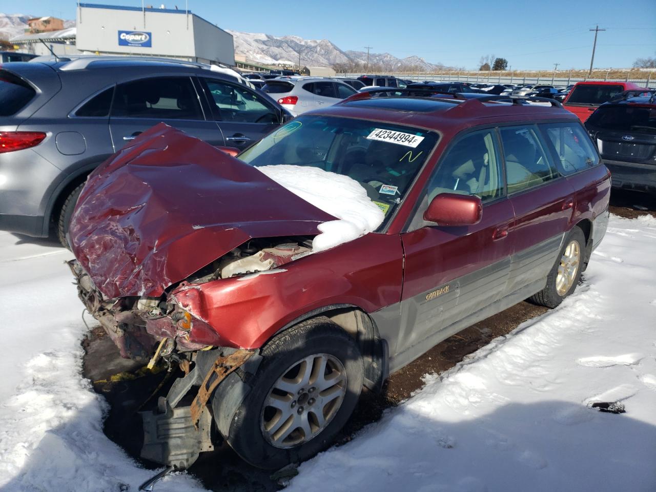 SUBARU LEGACY 2003 4s3bh686x37604387