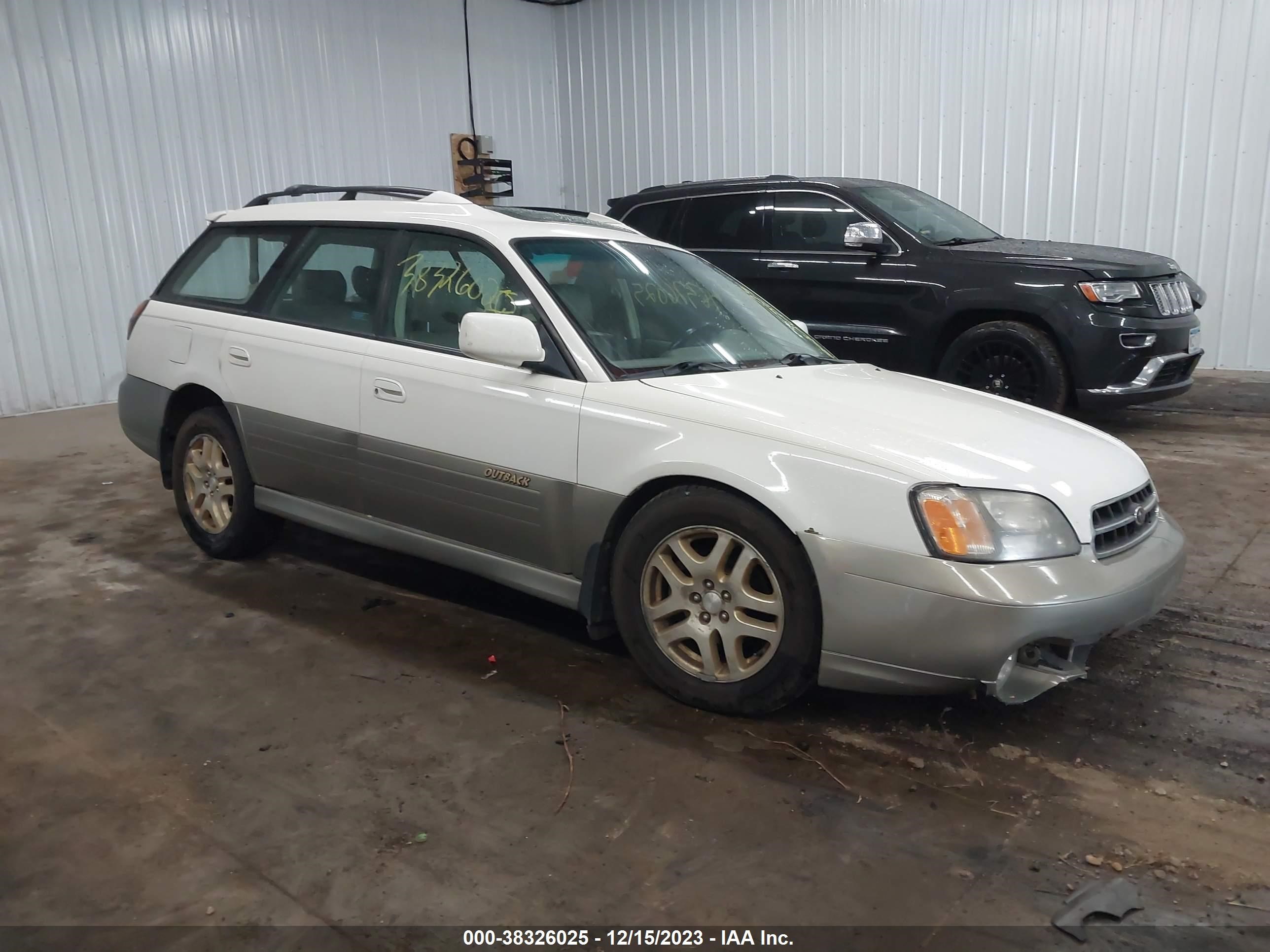 SUBARU OUTBACK 2000 4s3bh686xy7629975