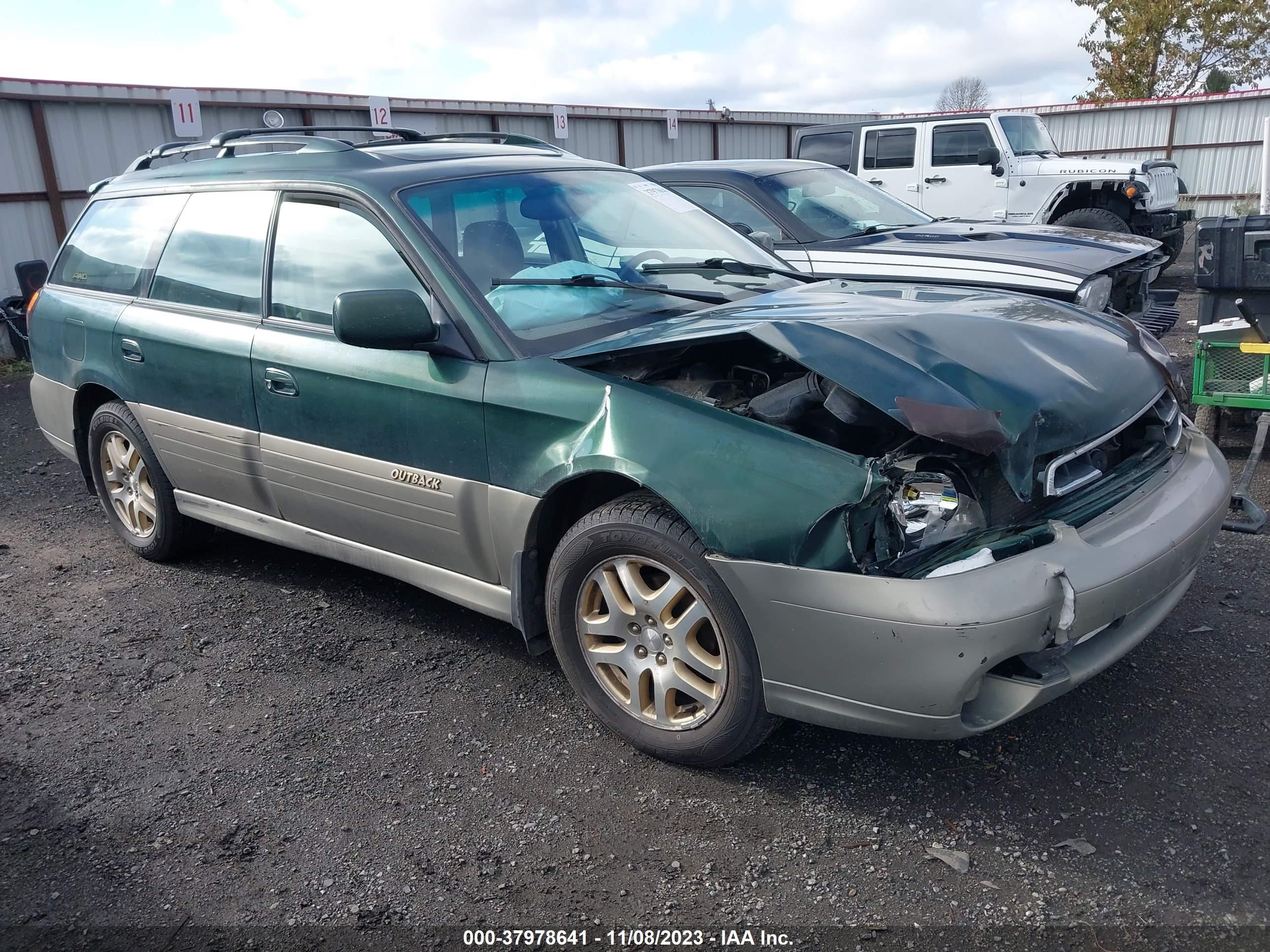 SUBARU OUTBACK 2000 4s3bh686xy7669344