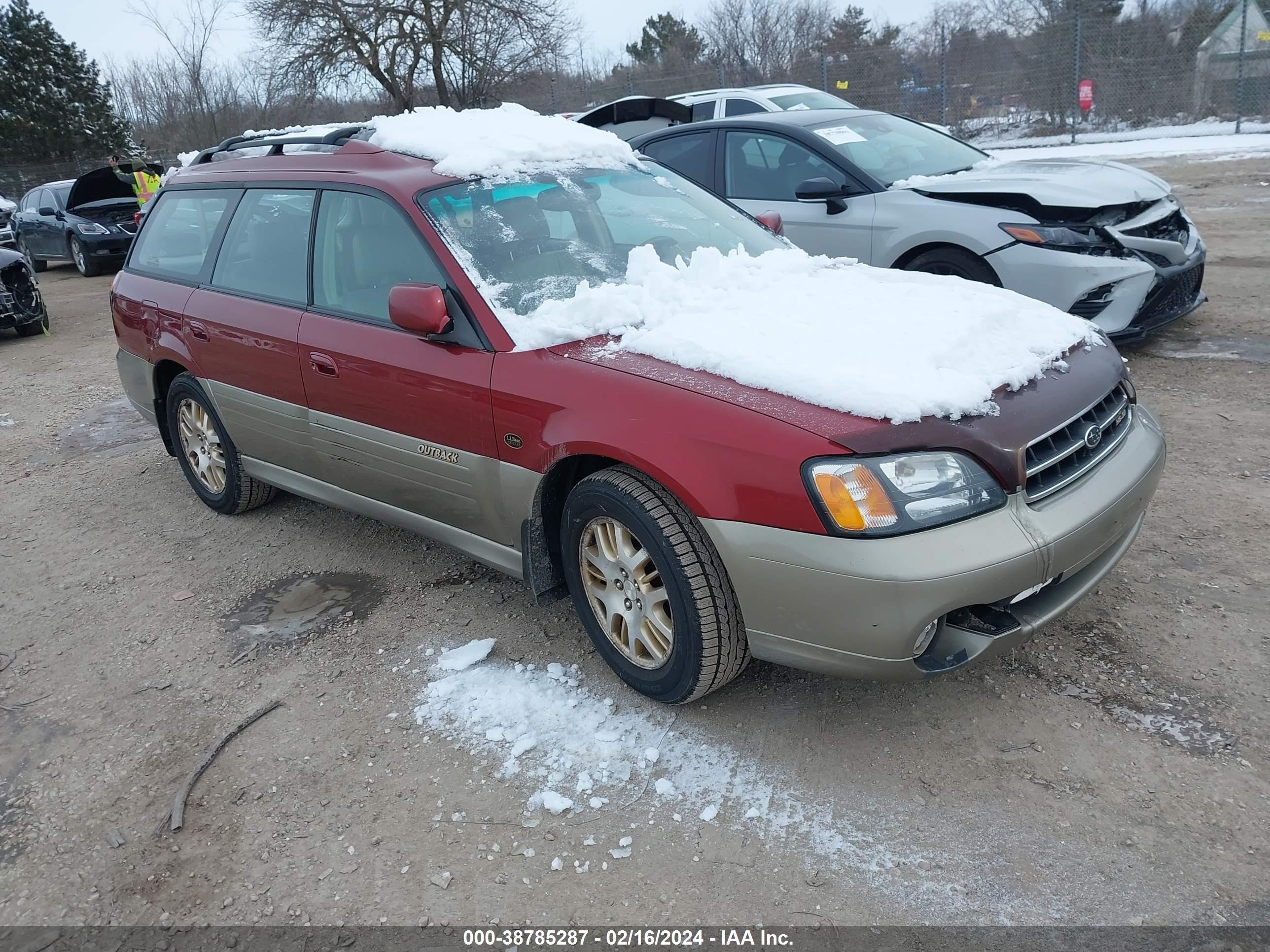 SUBARU OUTBACK 2002 4s3bh806027666886