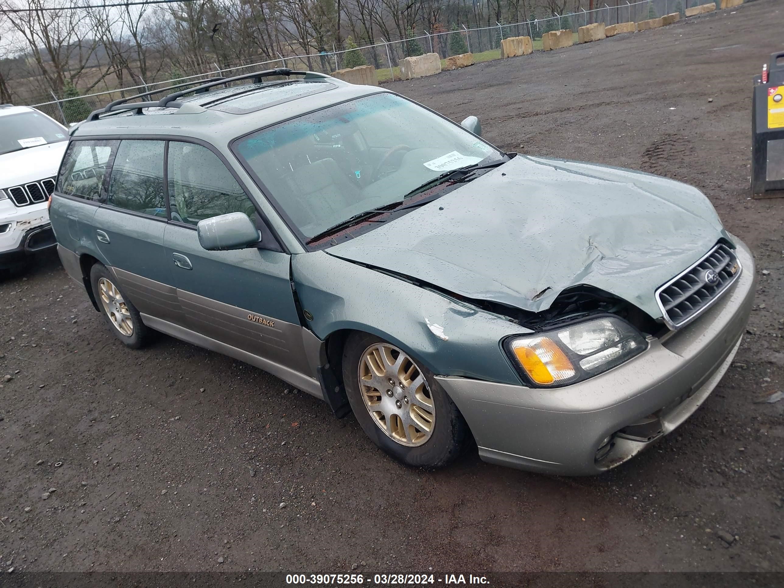 SUBARU OUTBACK 2003 4s3bh806137628598