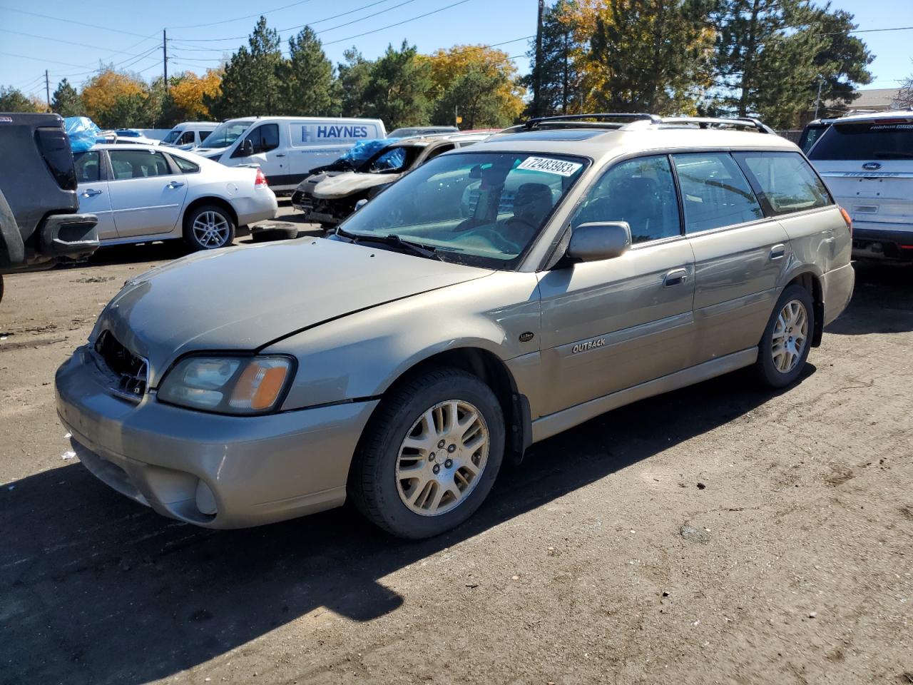 SUBARU LEGACY 2003 4s3bh806237638895