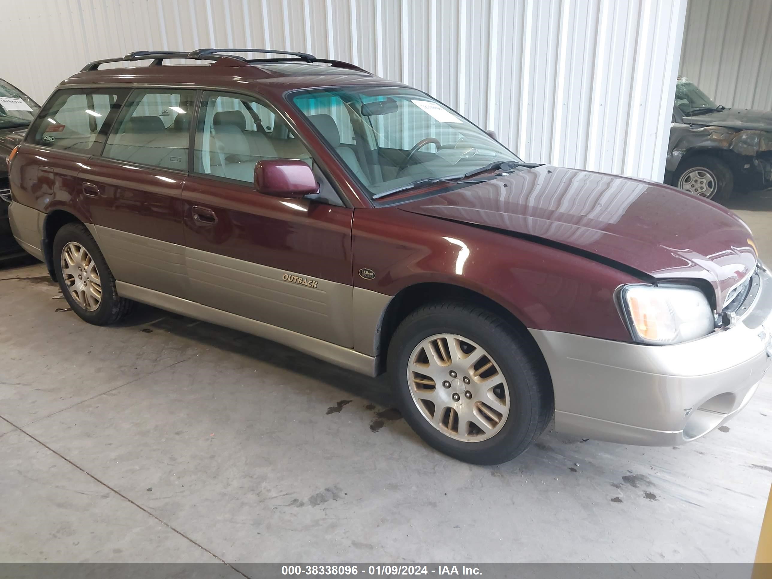 SUBARU LEGACY 2001 4s3bh806317649143