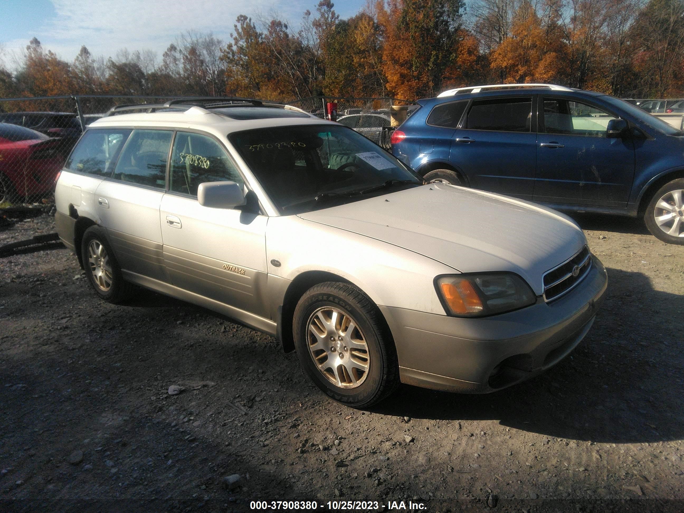 SUBARU LEGACY 2002 4s3bh806327603622