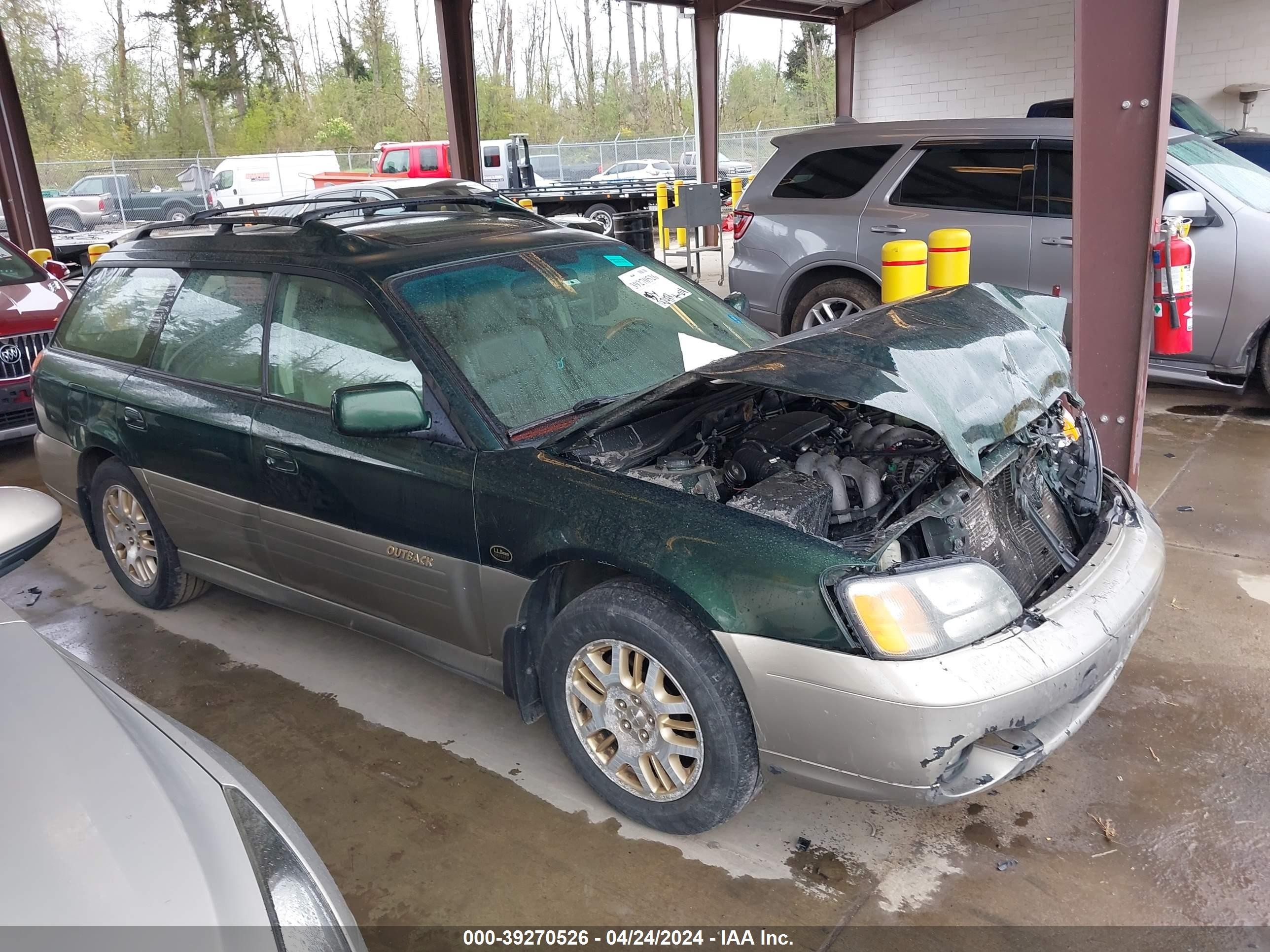 SUBARU OUTBACK 2002 4s3bh806327610909