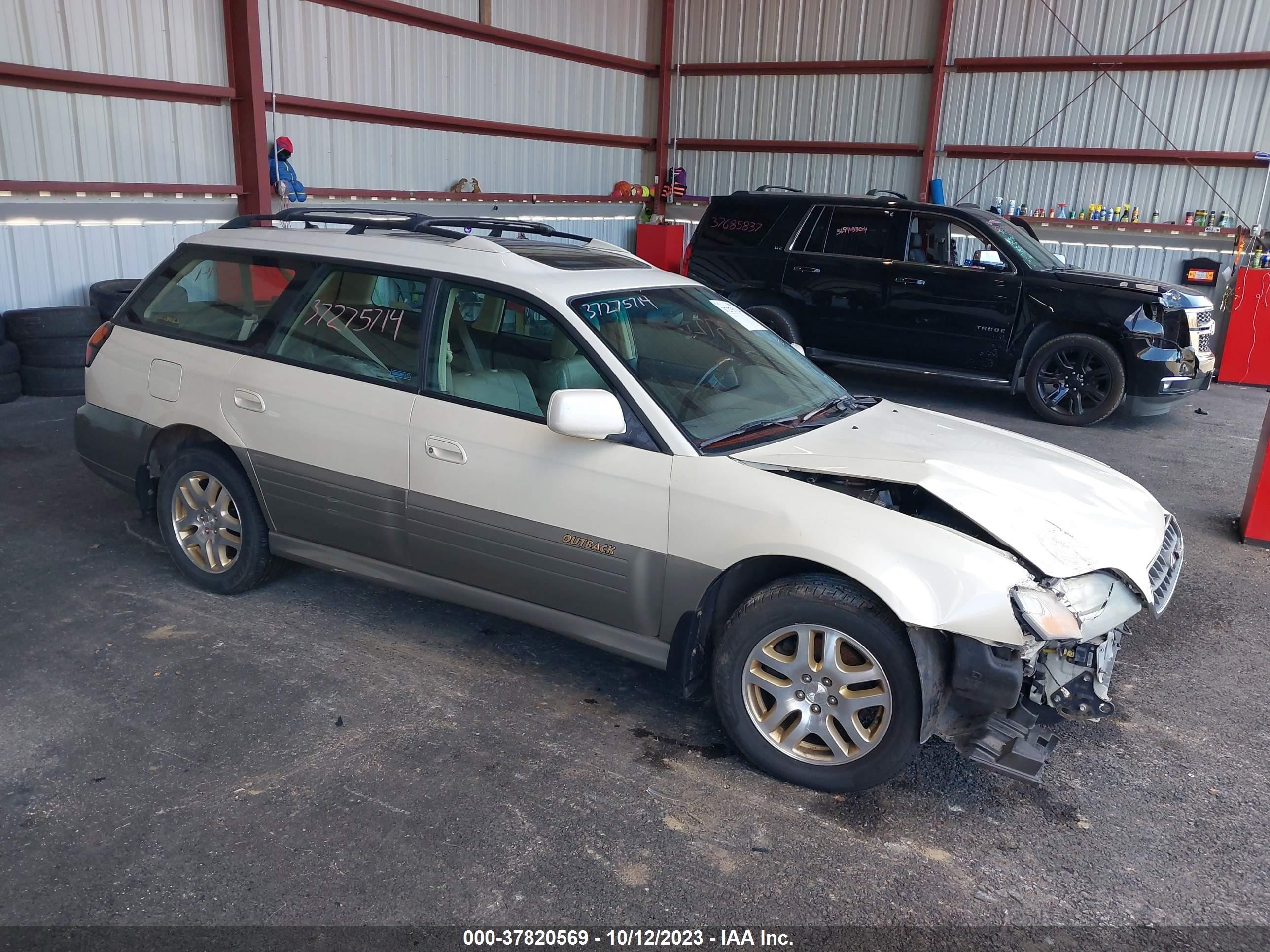 SUBARU LEGACY 2003 4s3bh806337610894