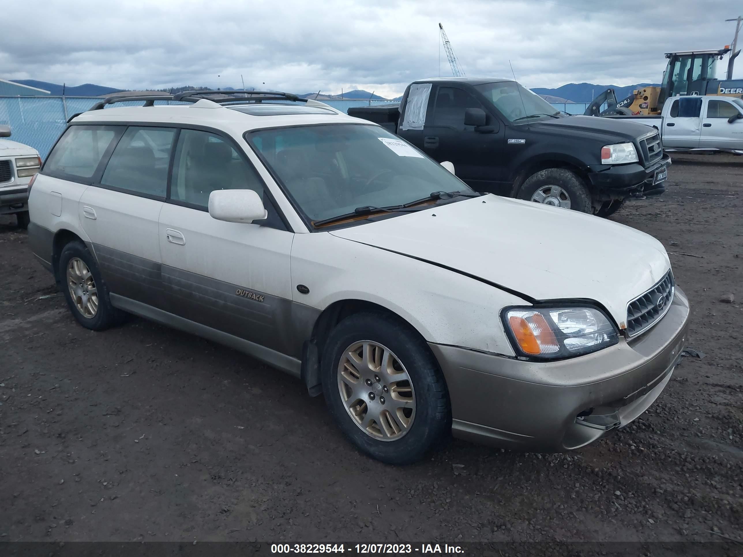 SUBARU LEGACY 2003 4s3bh806337638341