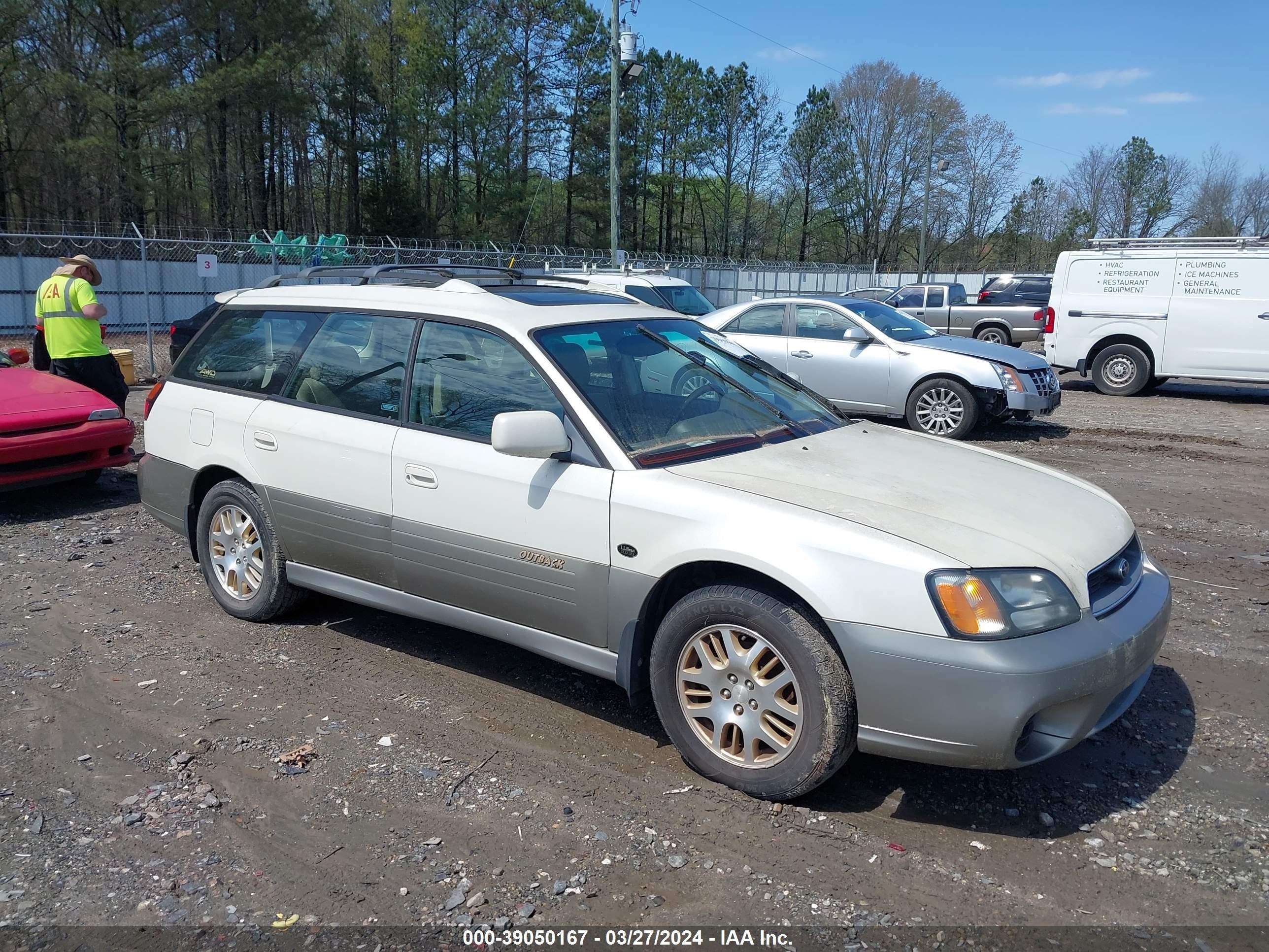 SUBARU OUTBACK 2002 4s3bh806527602603