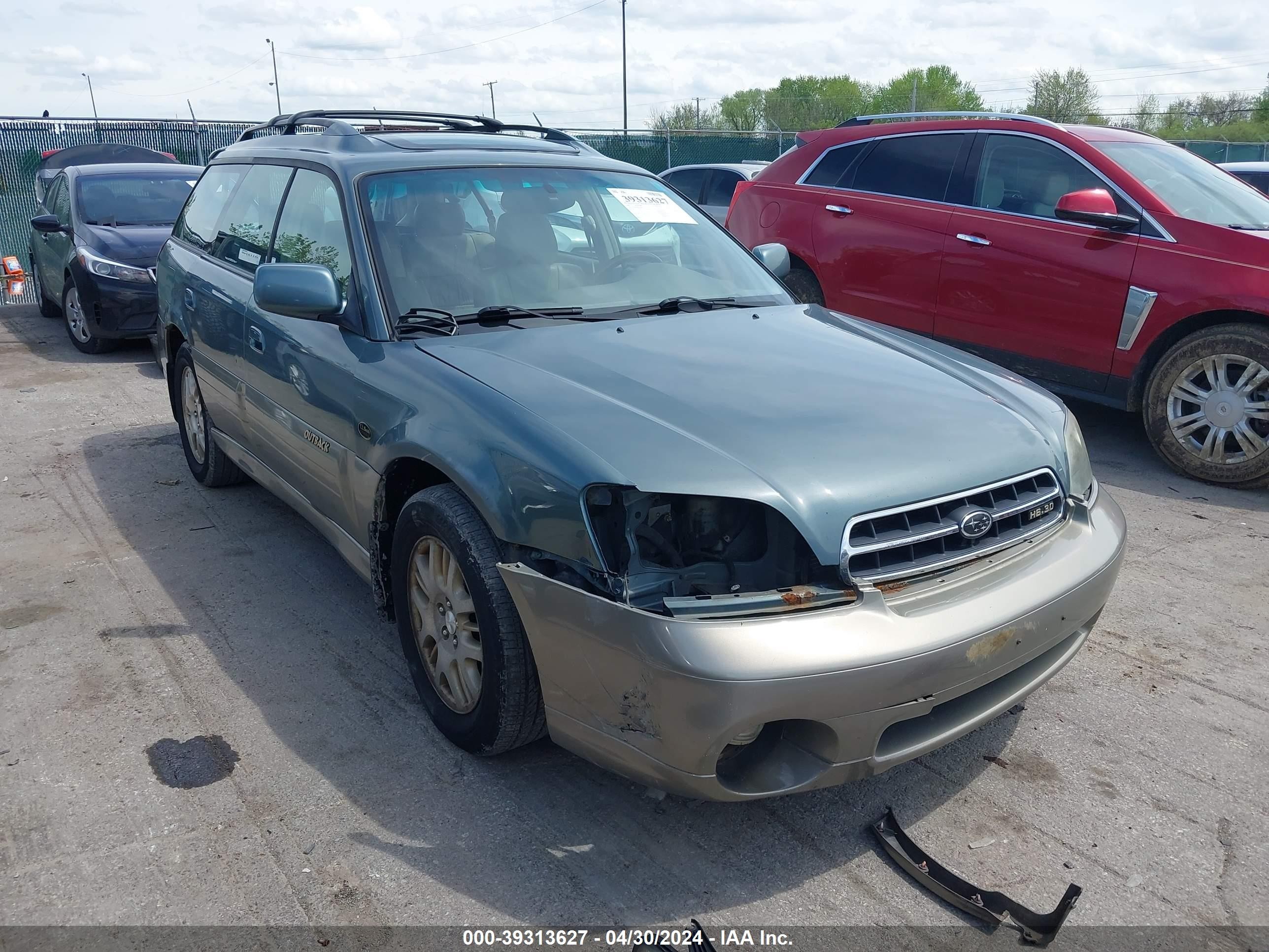 SUBARU OUTBACK 2002 4s3bh806627604361