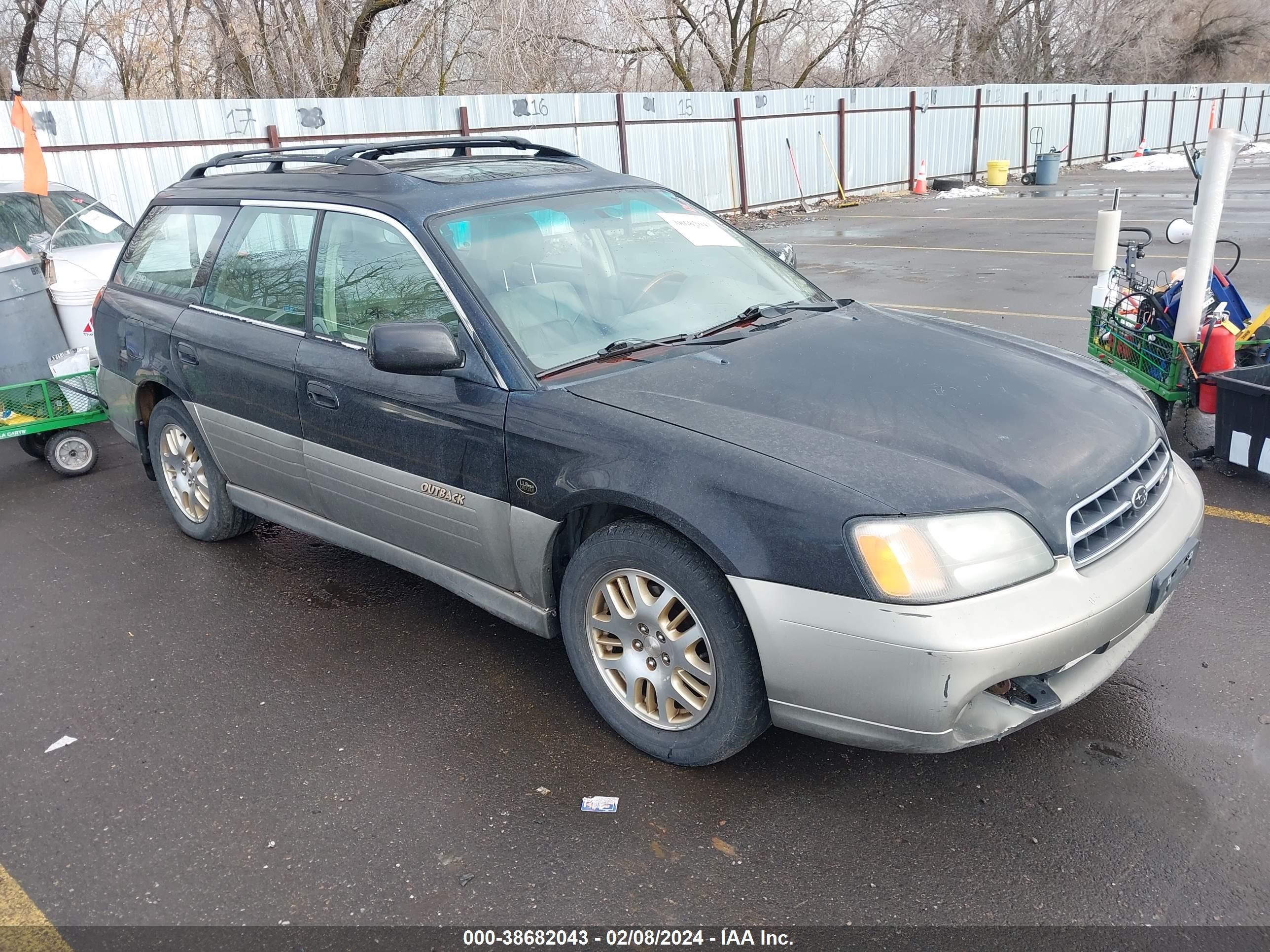 SUBARU LEGACY 2001 4s3bh806917638650