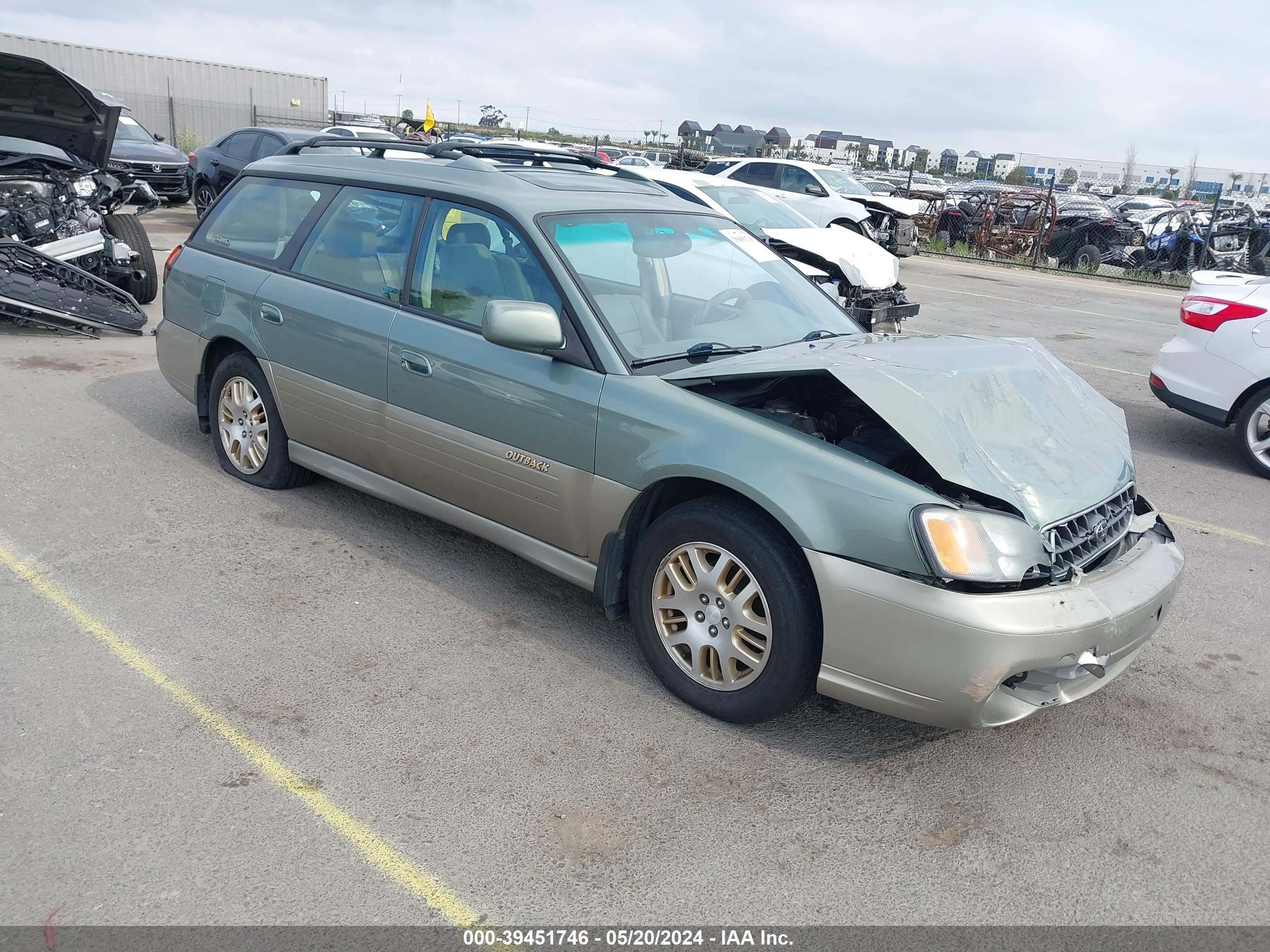 SUBARU LEGACY 2003 4s3bh806937609278