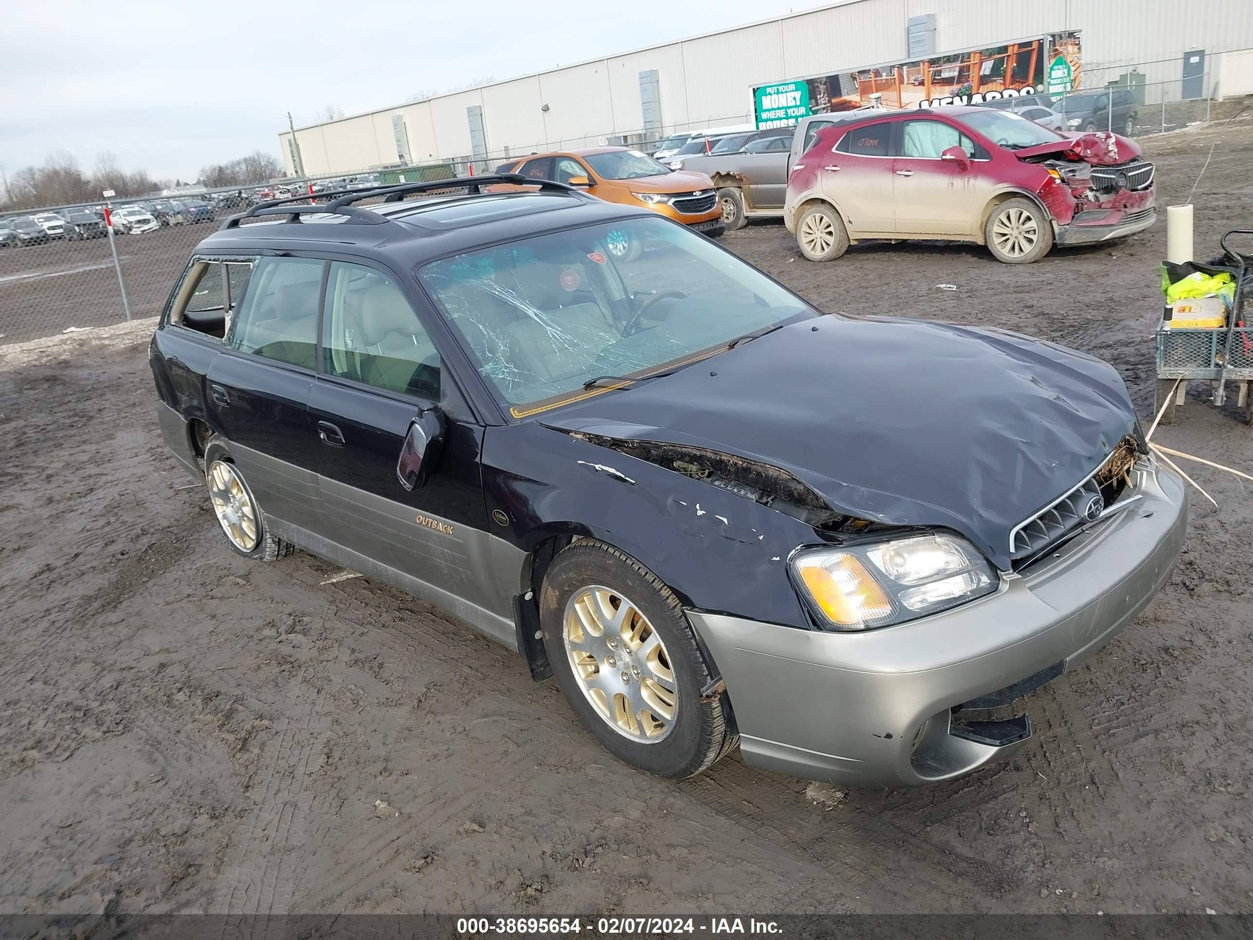 SUBARU LEGACY 2003 4s3bh806937631314