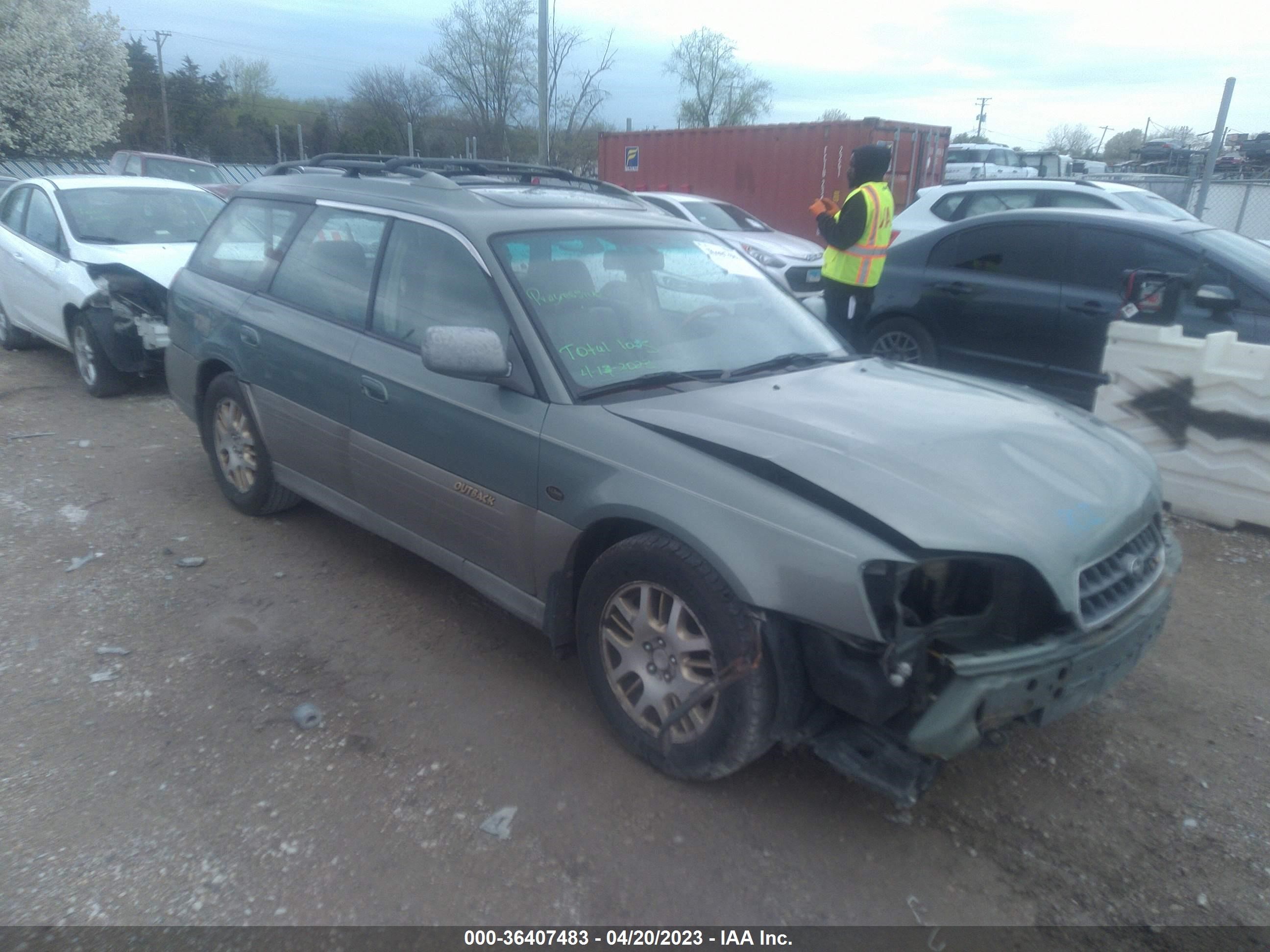 SUBARU LEGACY 2003 4s3bh806x37606261