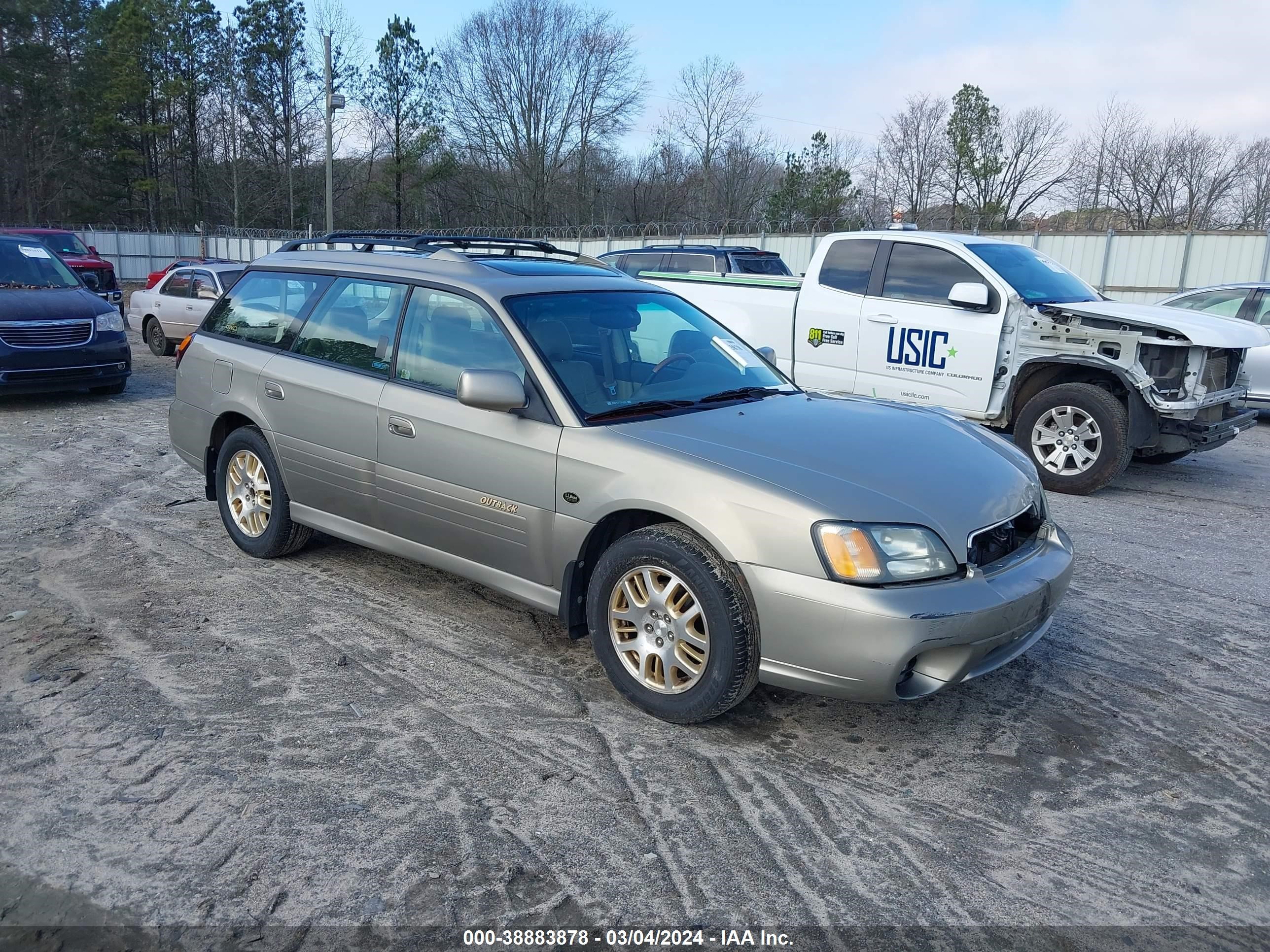 SUBARU OUTBACK 2003 4s3bh806x37630785