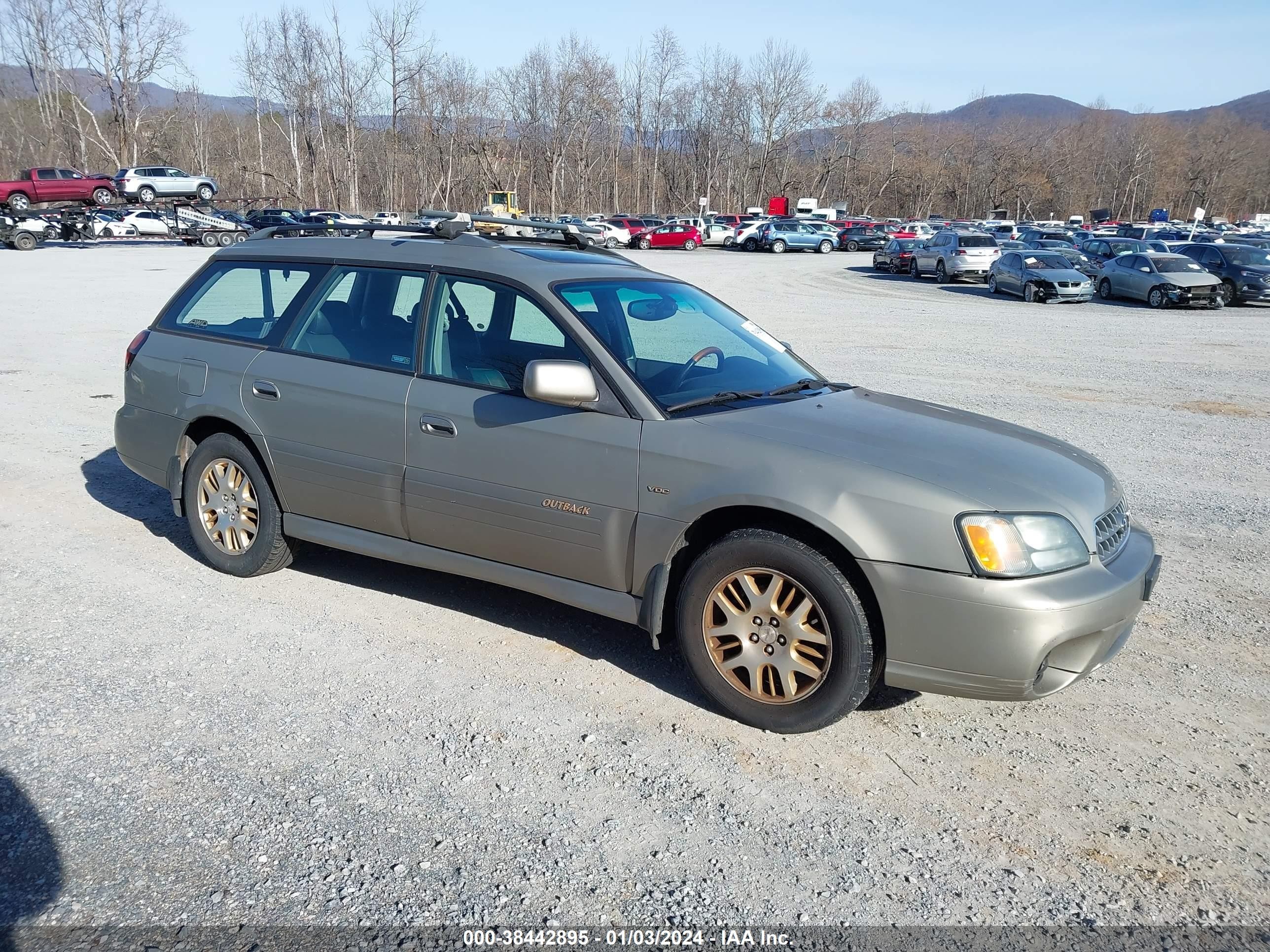 SUBARU LEGACY 2003 4s3bh896037615165