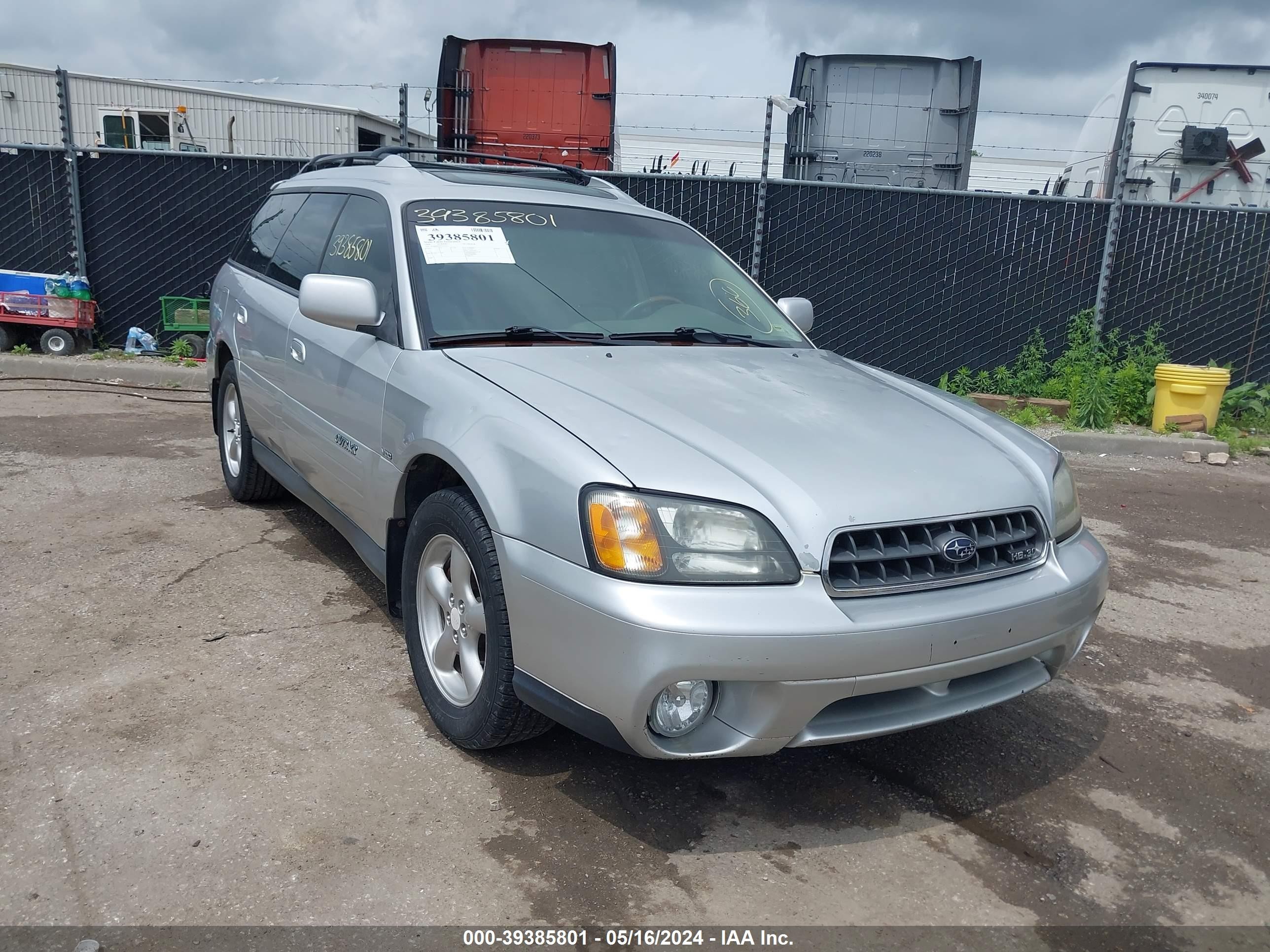 SUBARU OUTBACK 2004 4s3bh896447624291