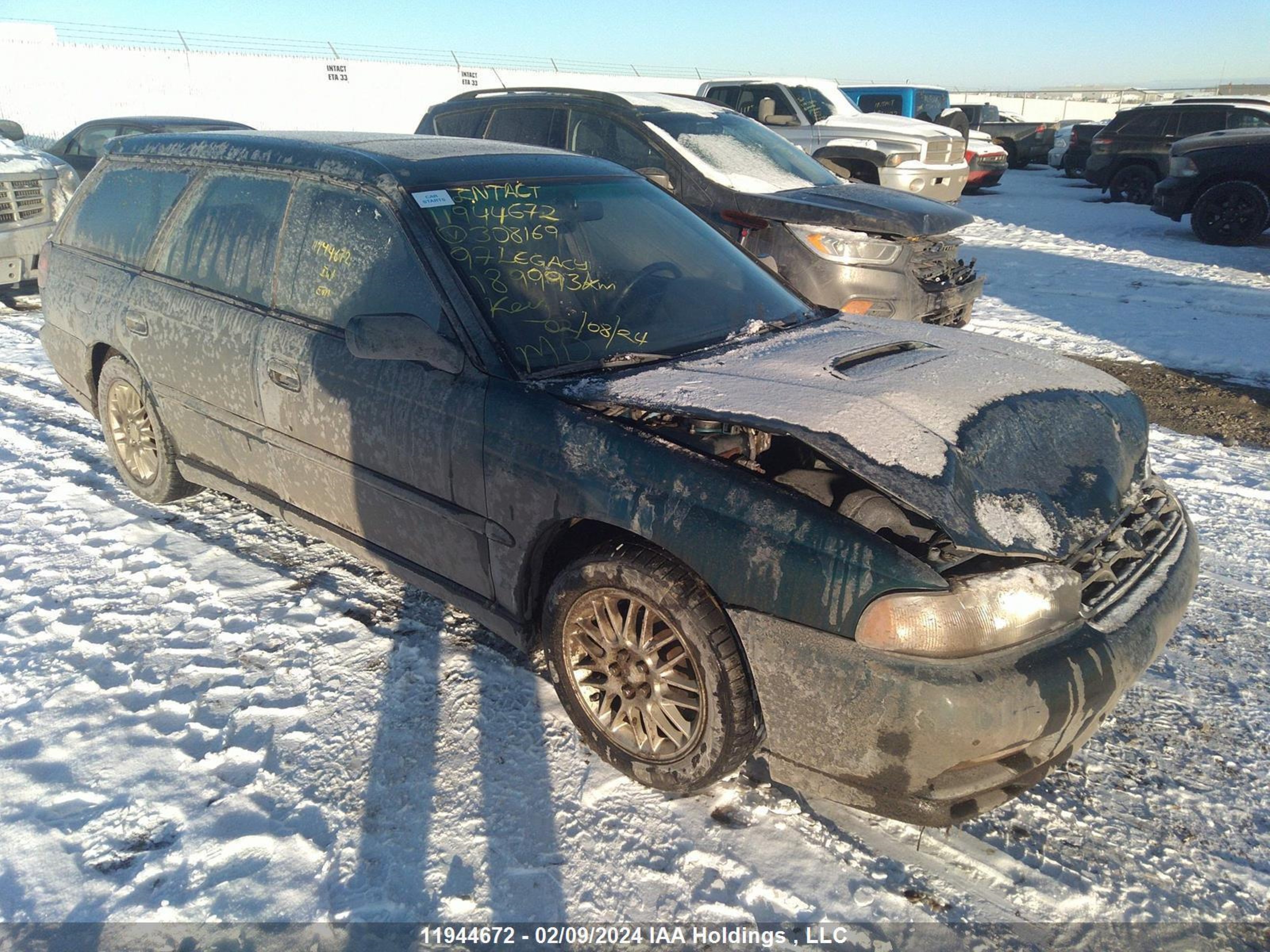 SUBARU LEGACY 1997 4s3bk6753v7308169