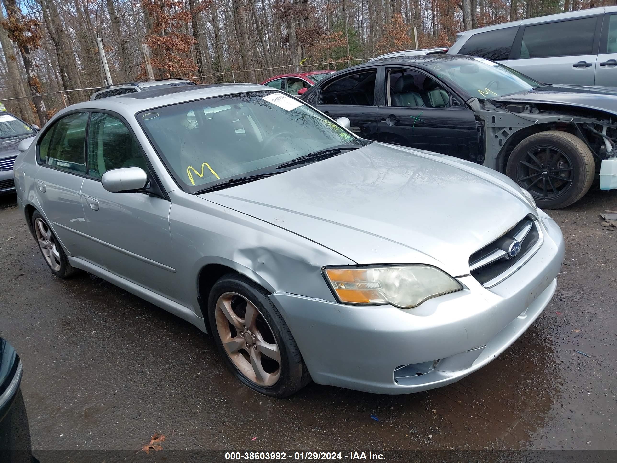 SUBARU LEGACY 2007 4s3bl616077207835