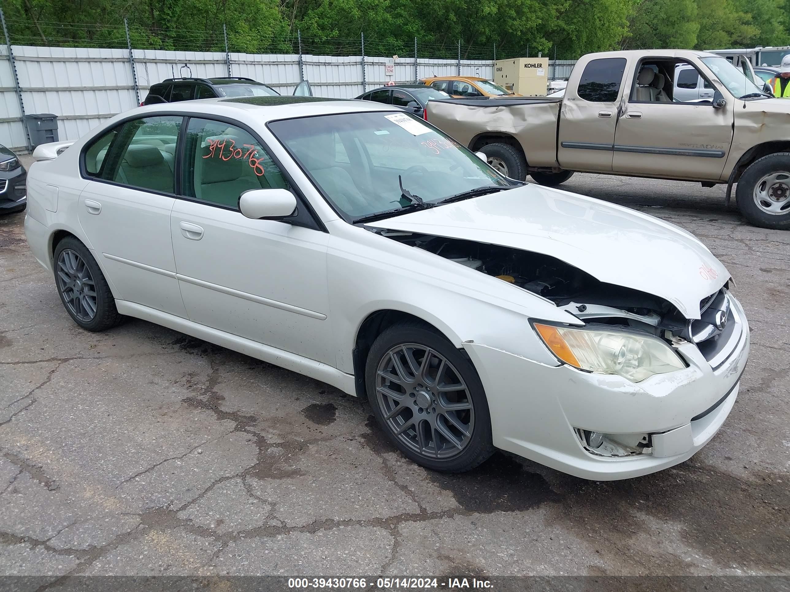 SUBARU LEGACY 2008 4s3bl616187223494