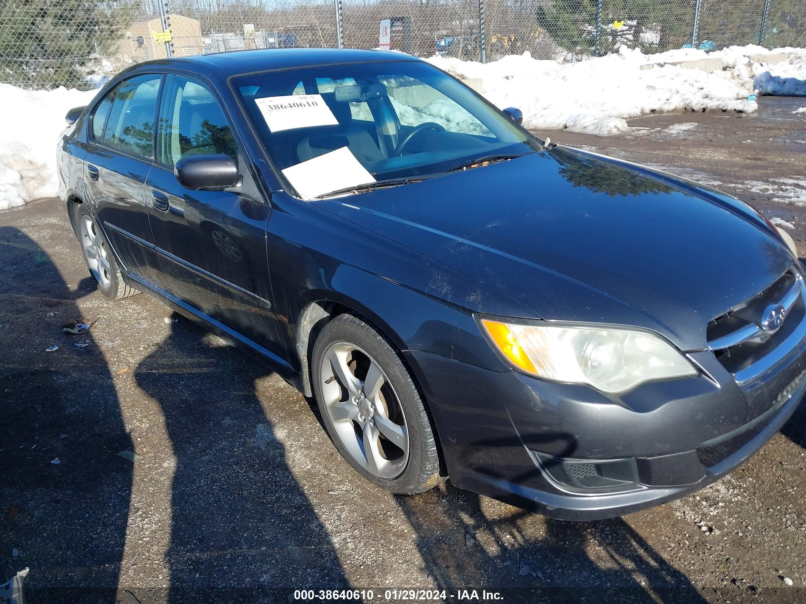 SUBARU LEGACY 2009 4s3bl616197216806