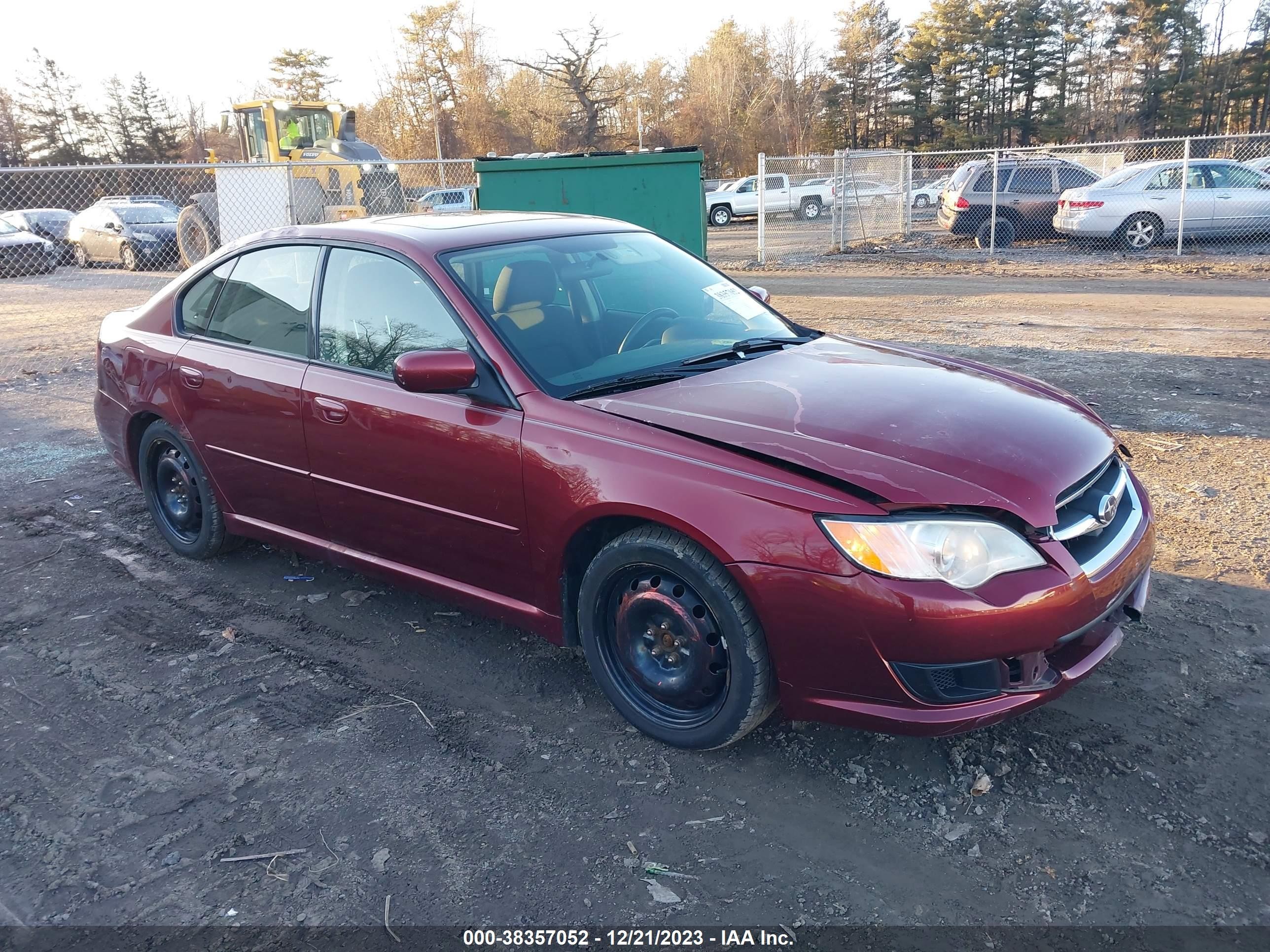 SUBARU LEGACY 2009 4s3bl616197236666