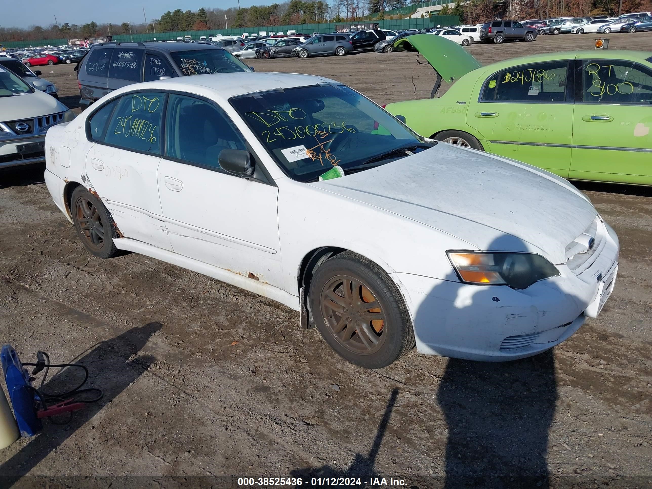 SUBARU LEGACY 2005 4s3bl616257228554