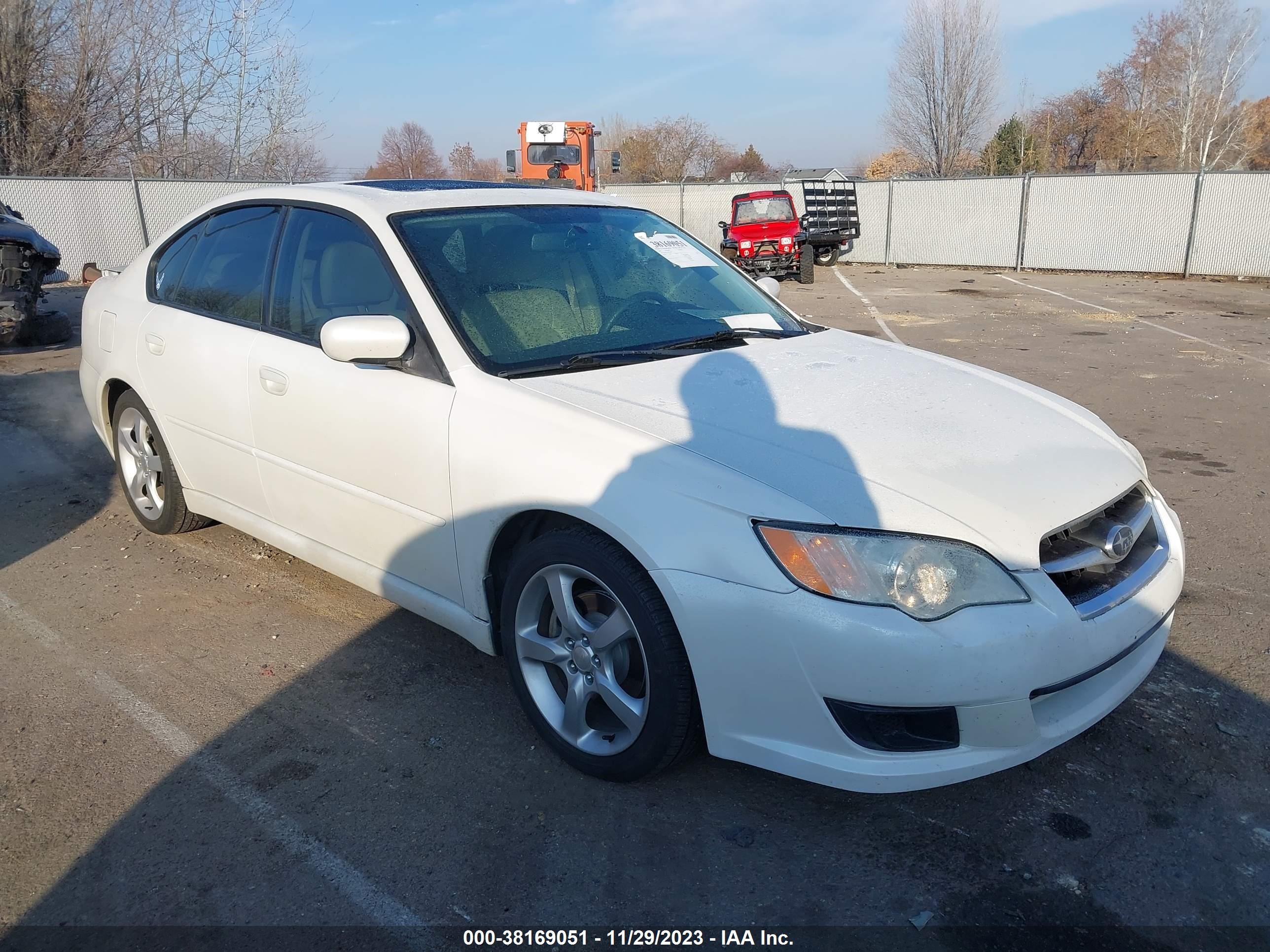 SUBARU LEGACY 2009 4s3bl616296220465