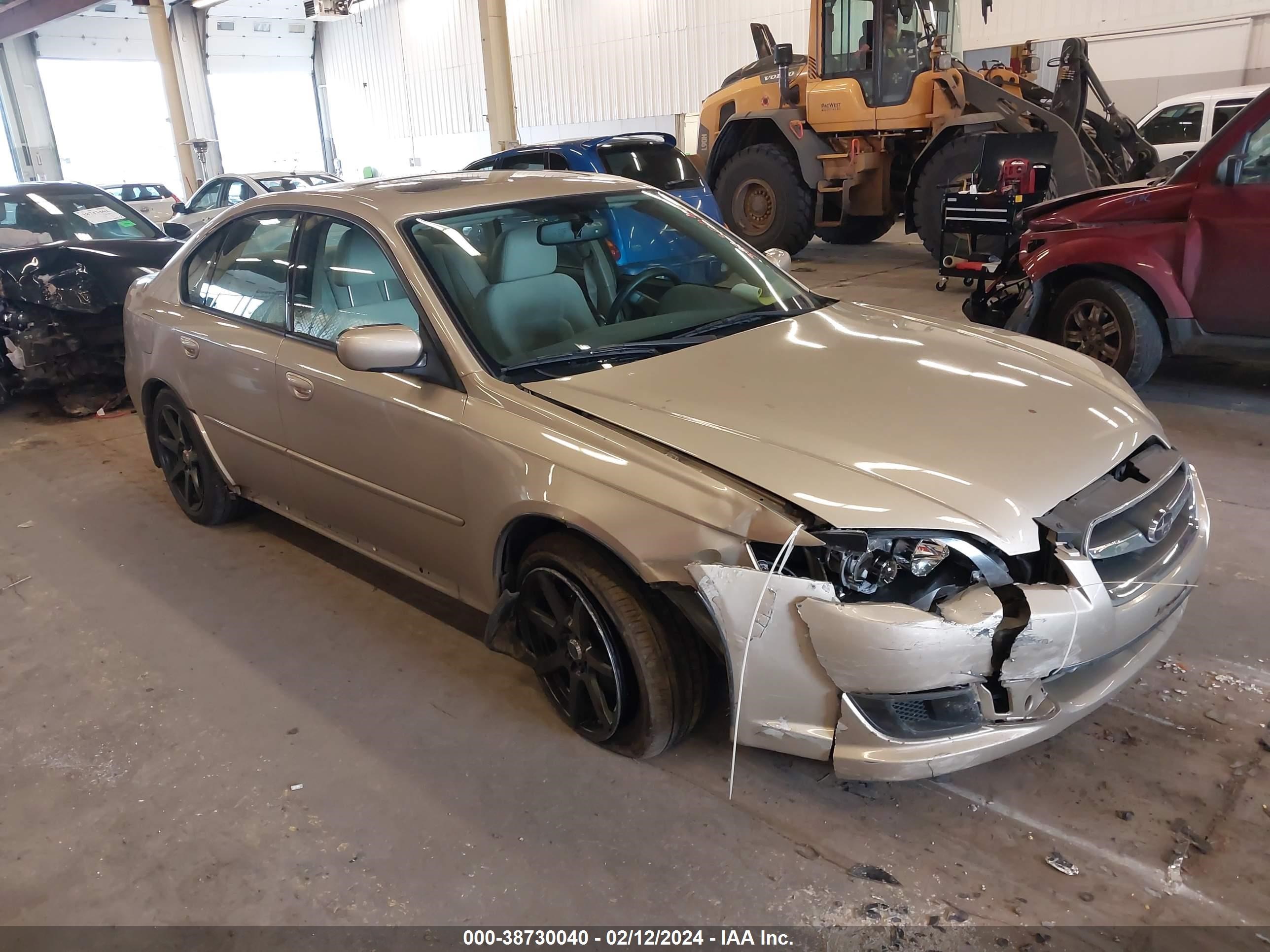 SUBARU LEGACY 2008 4s3bl616386205164