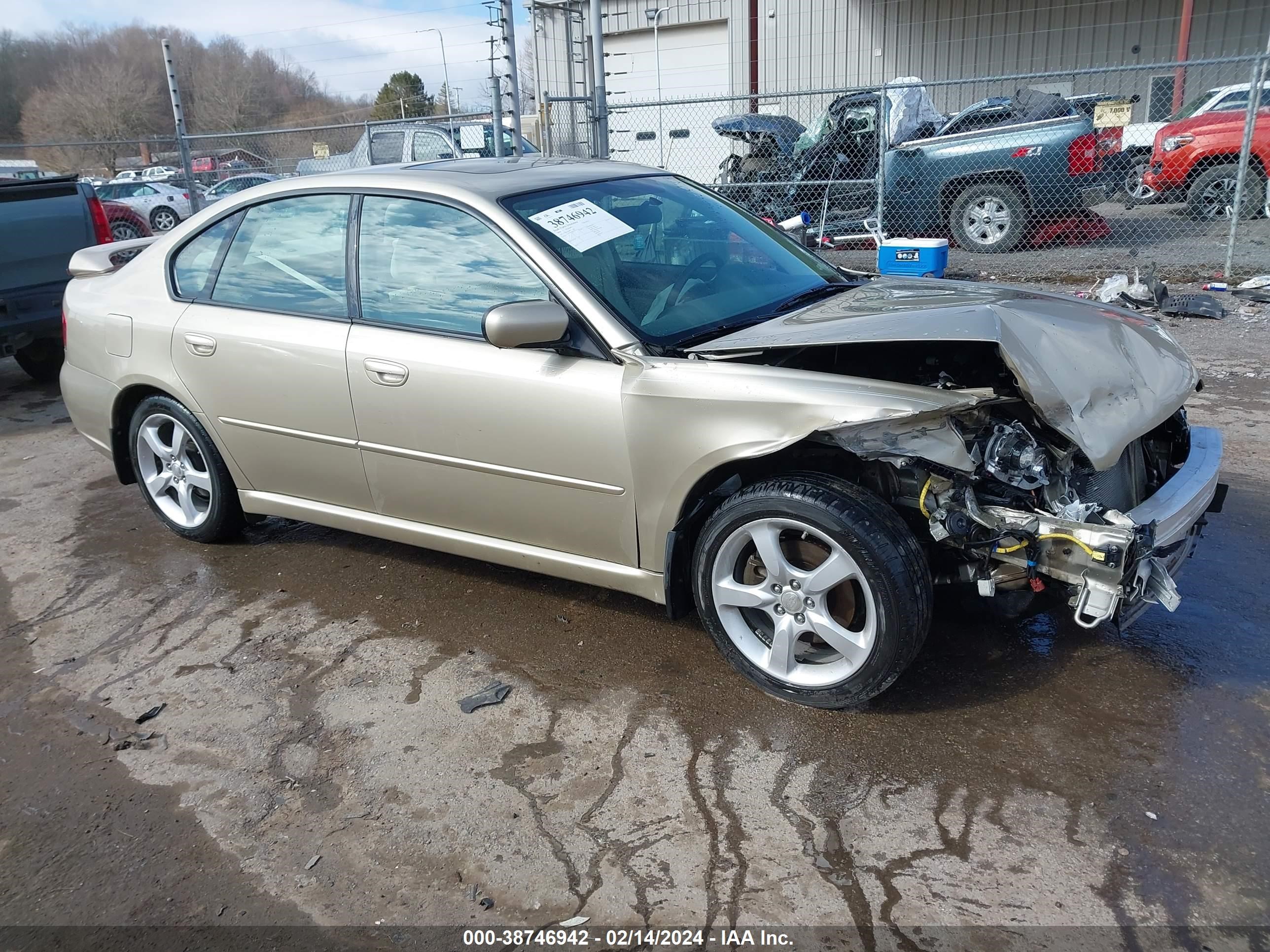 SUBARU LEGACY 2008 4s3bl616687215262