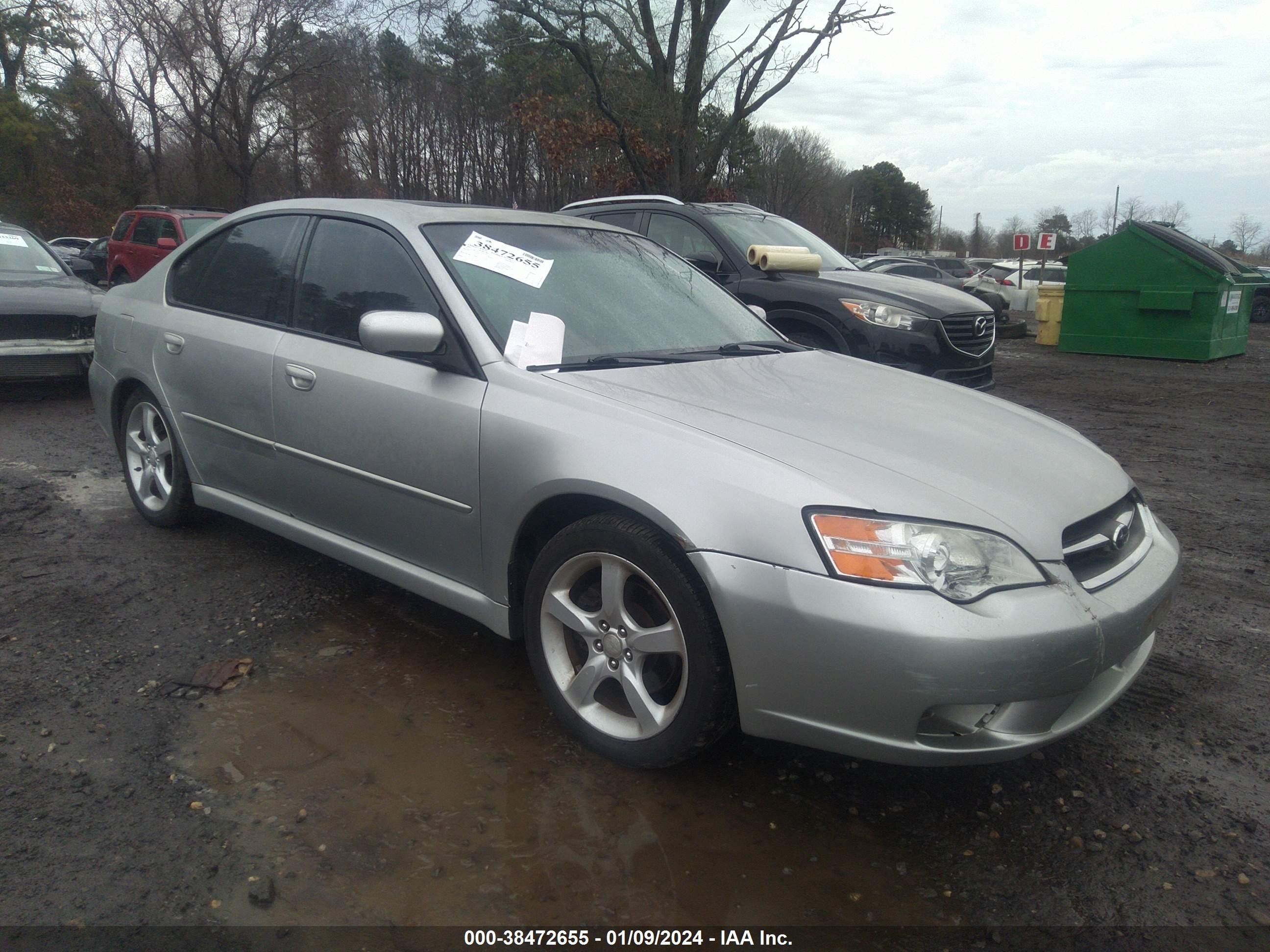 SUBARU LEGACY 2007 4s3bl616777210327