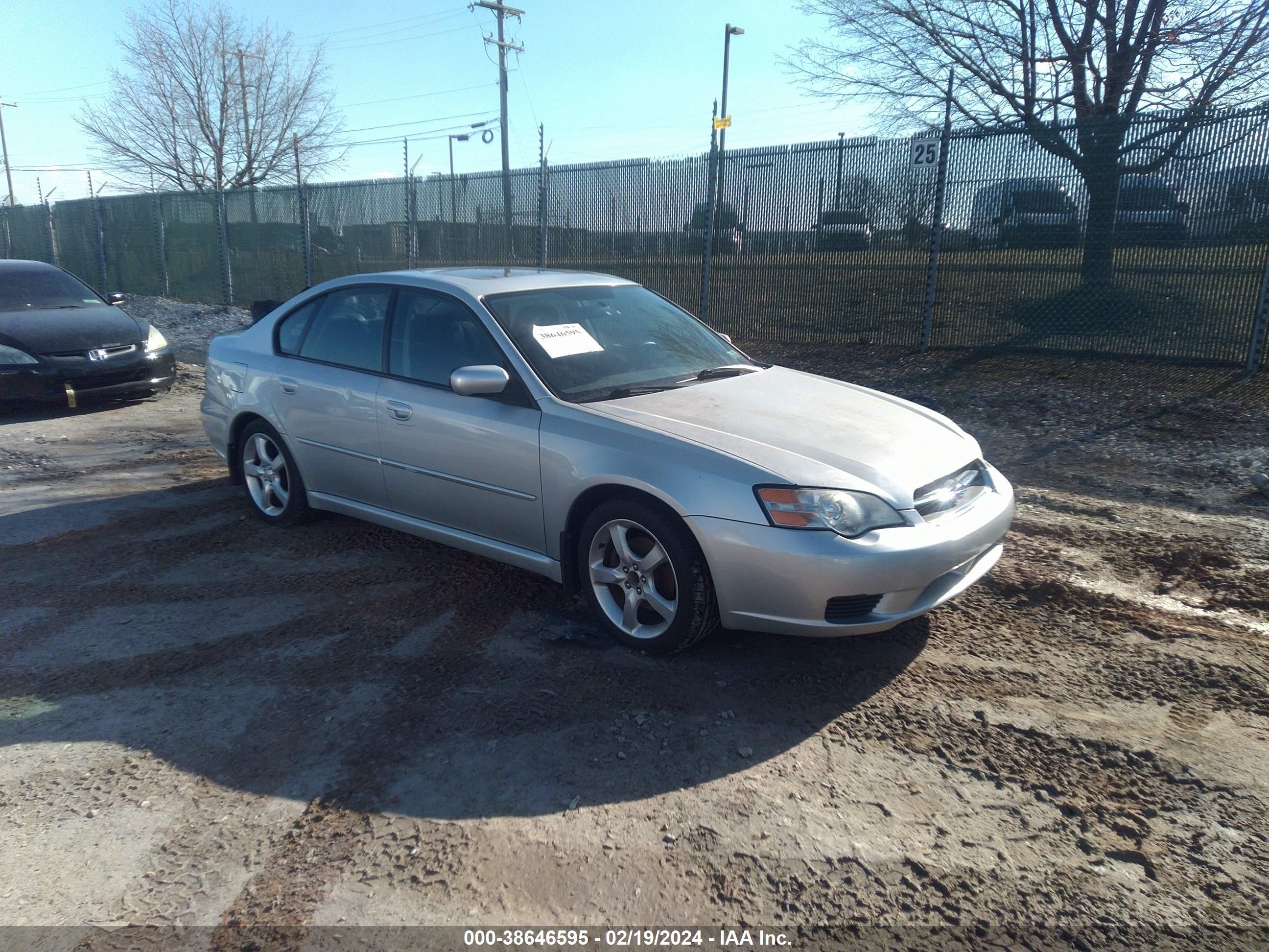 SUBARU LEGACY 2007 4s3bl616977202505