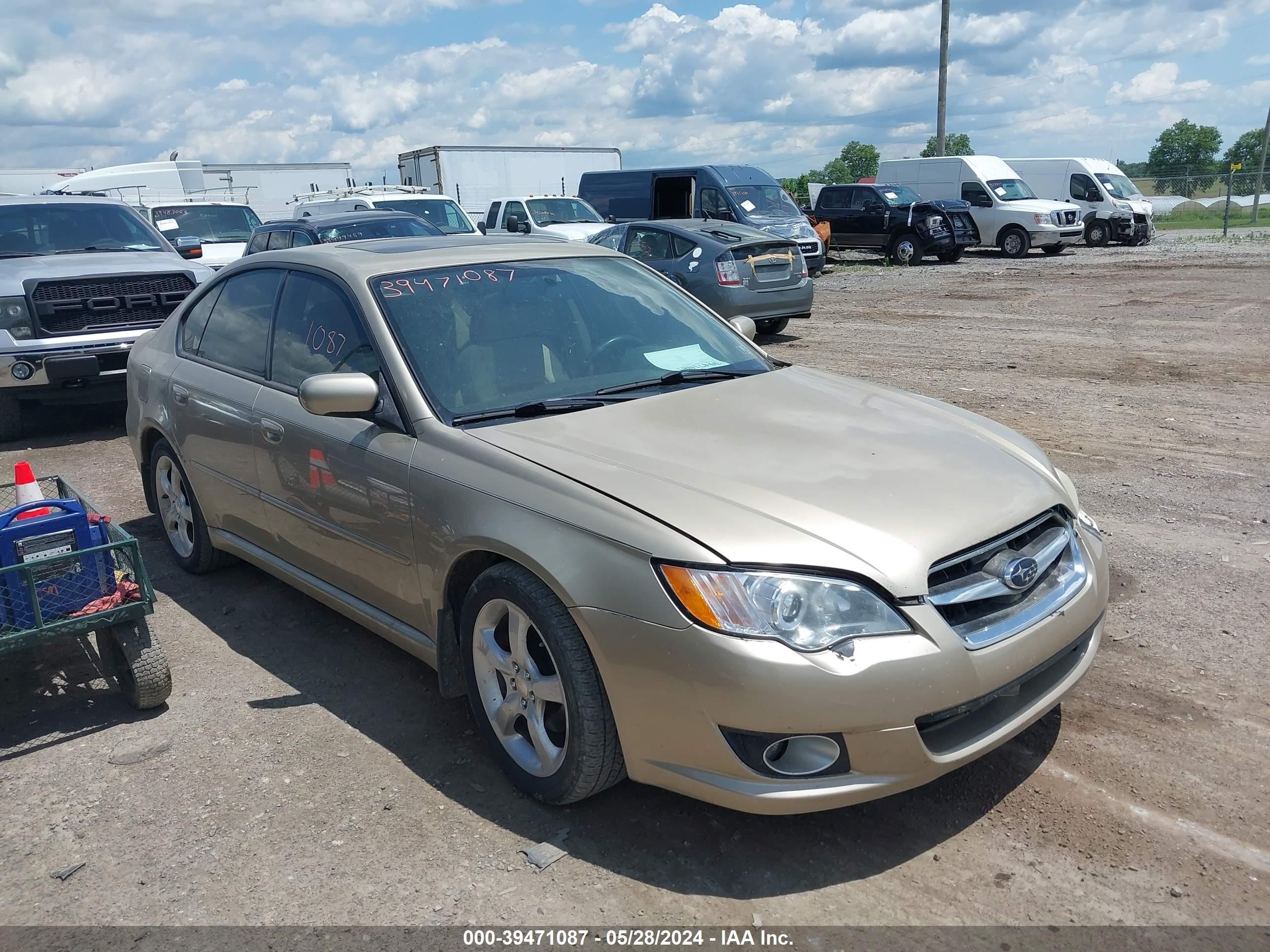 SUBARU LEGACY 2008 4s3bl616987216535