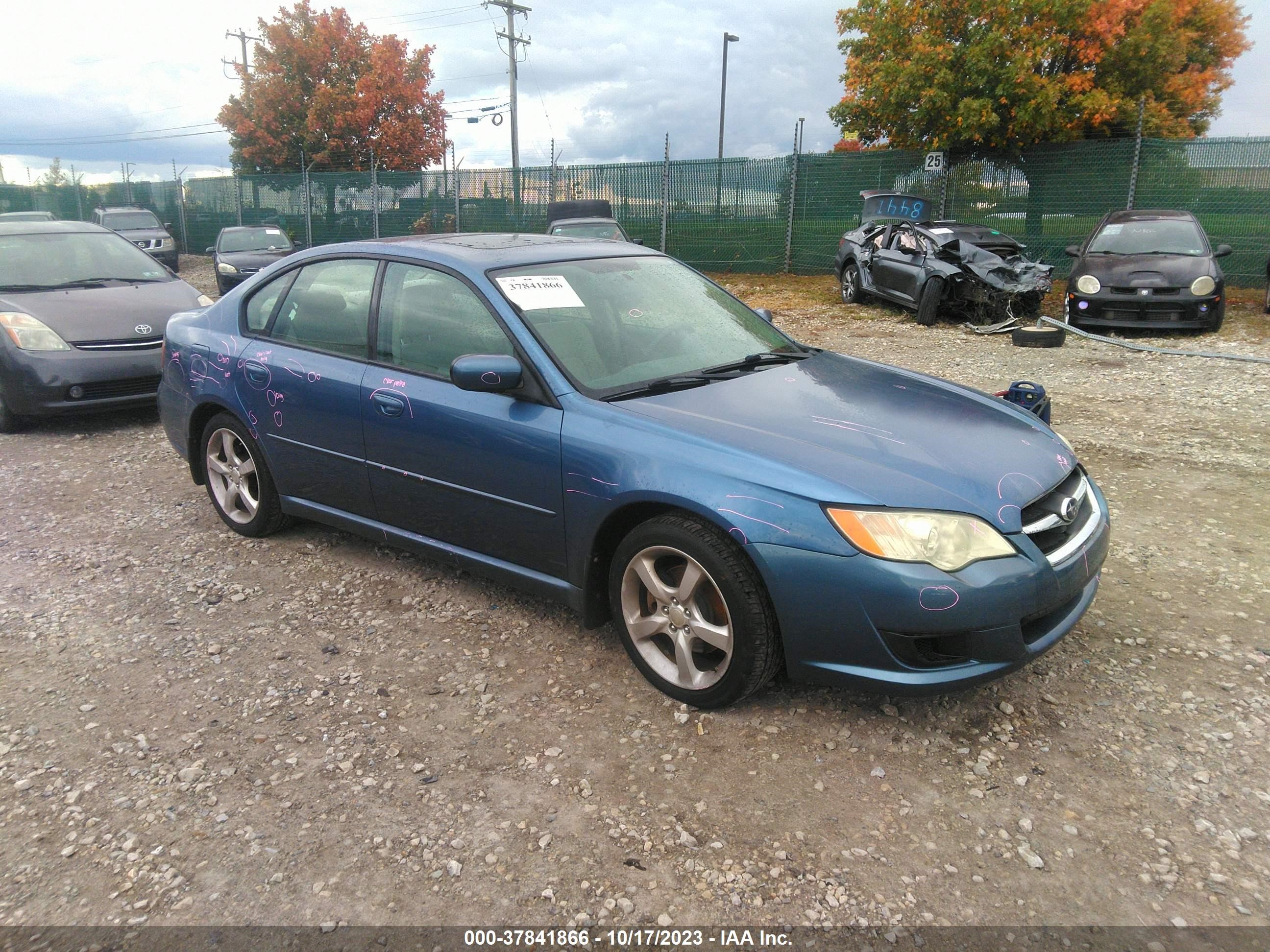 SUBARU LEGACY 2008 4s3bl616987226059