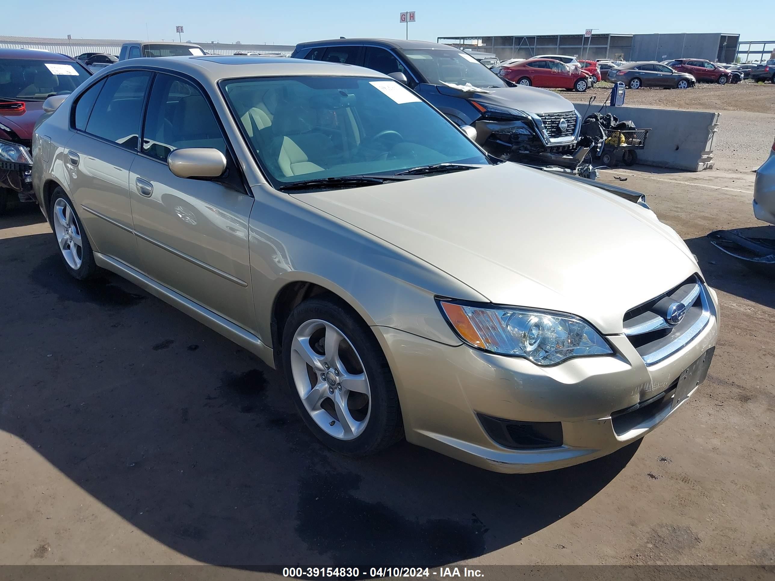 SUBARU LEGACY 2008 4s3bl616x87222070