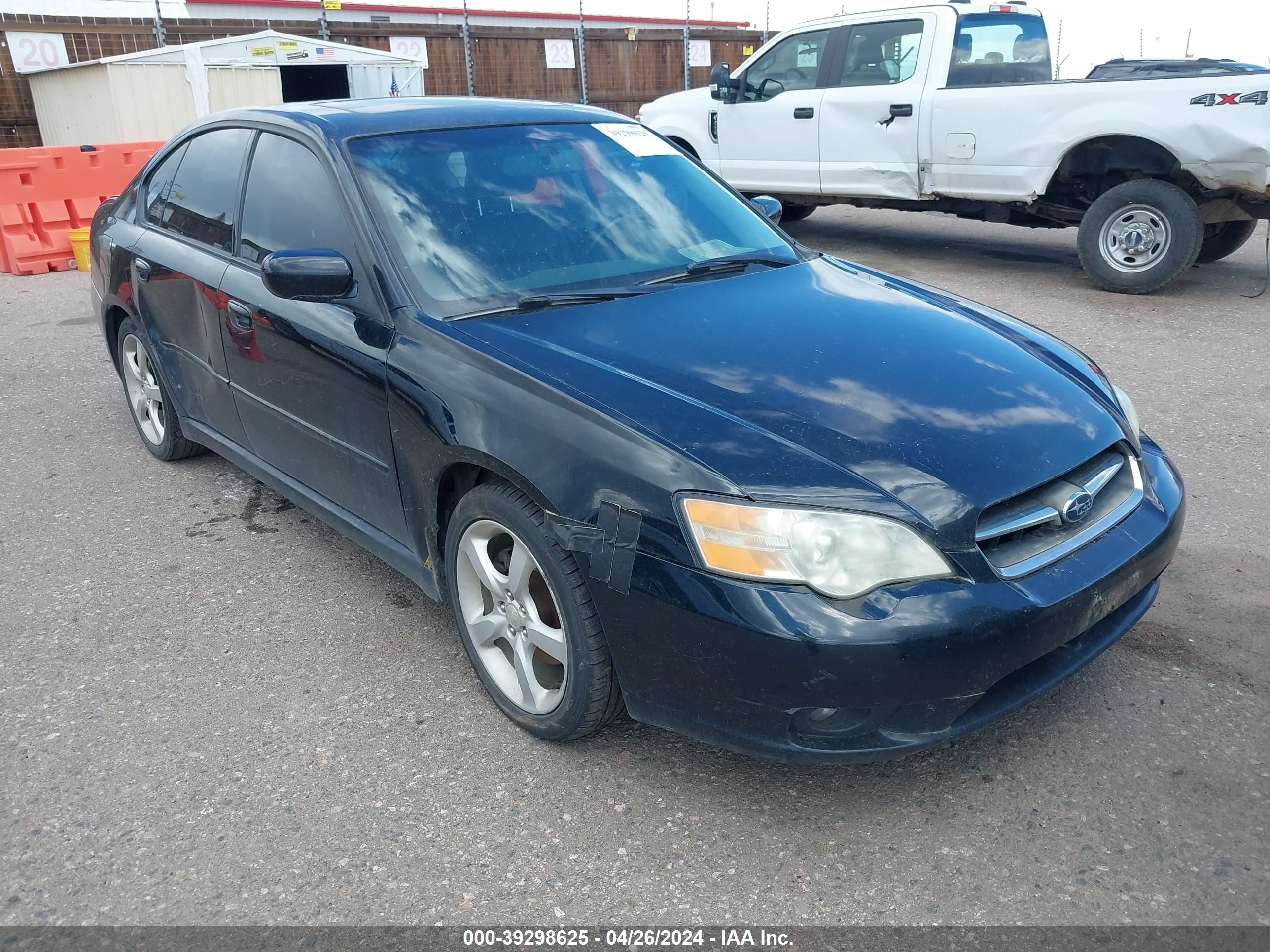 SUBARU LEGACY 2007 4s3bl626077205582