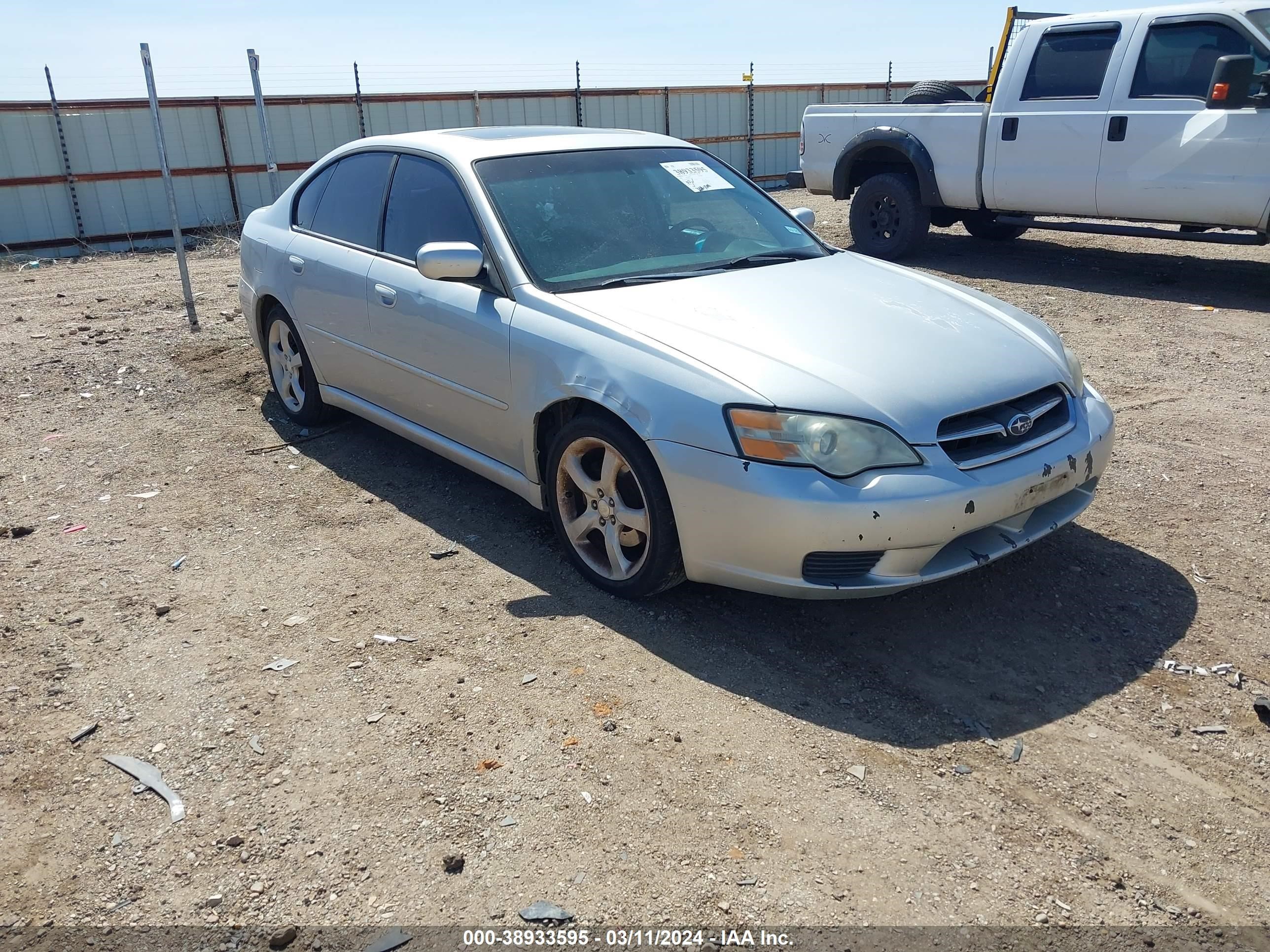 SUBARU LEGACY 2006 4s3bl626167213298