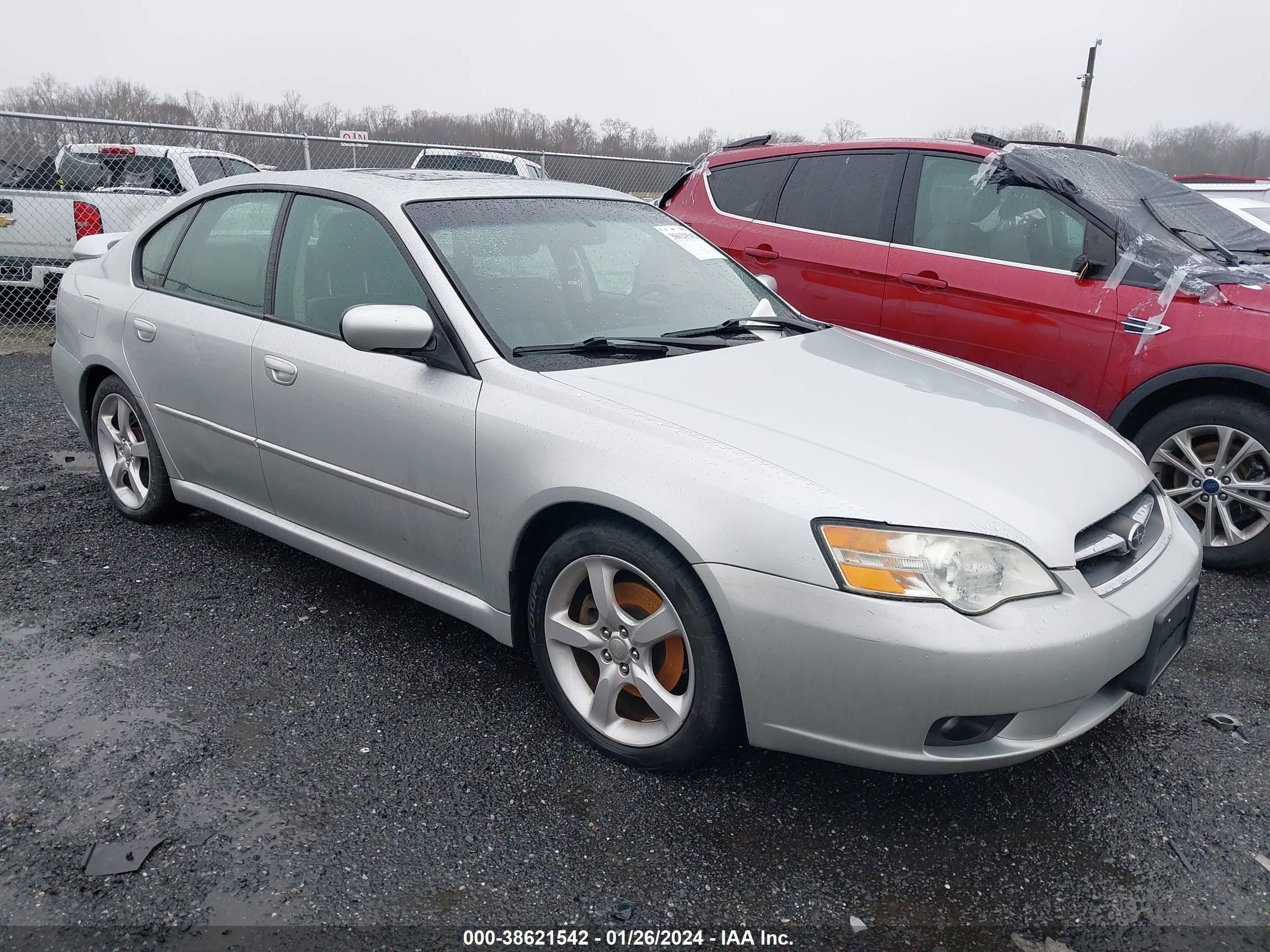 SUBARU LEGACY 2007 4s3bl626177209253