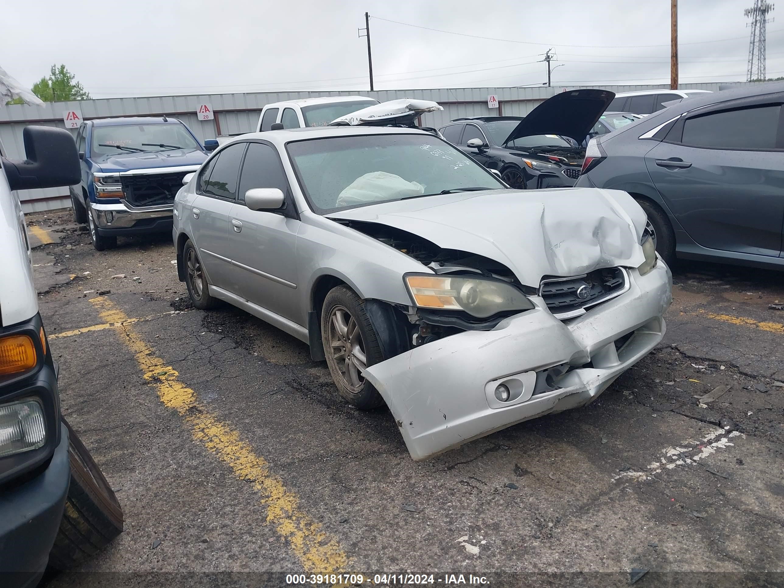 SUBARU LEGACY 2005 4s3bl626257226933