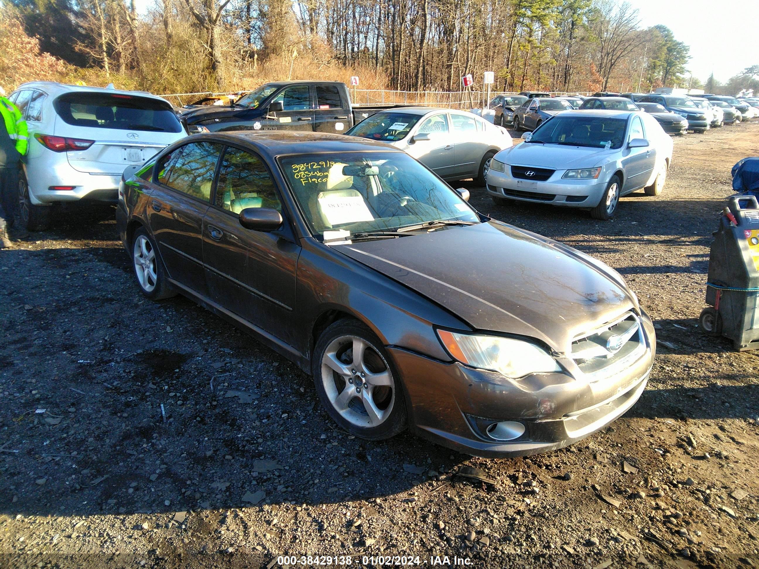 SUBARU LEGACY 2008 4s3bl626287202281