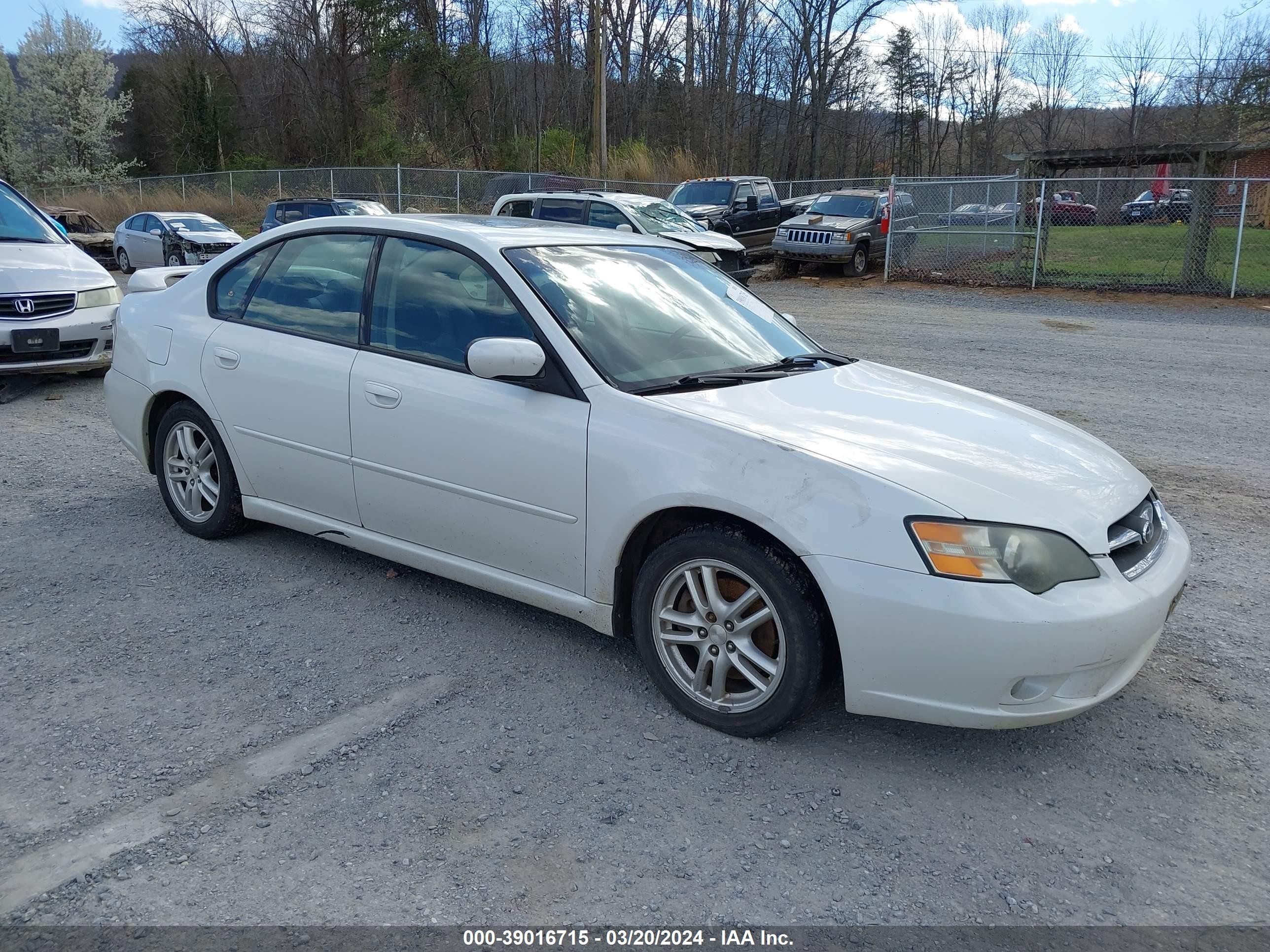 SUBARU LEGACY 2005 4s3bl626356210715