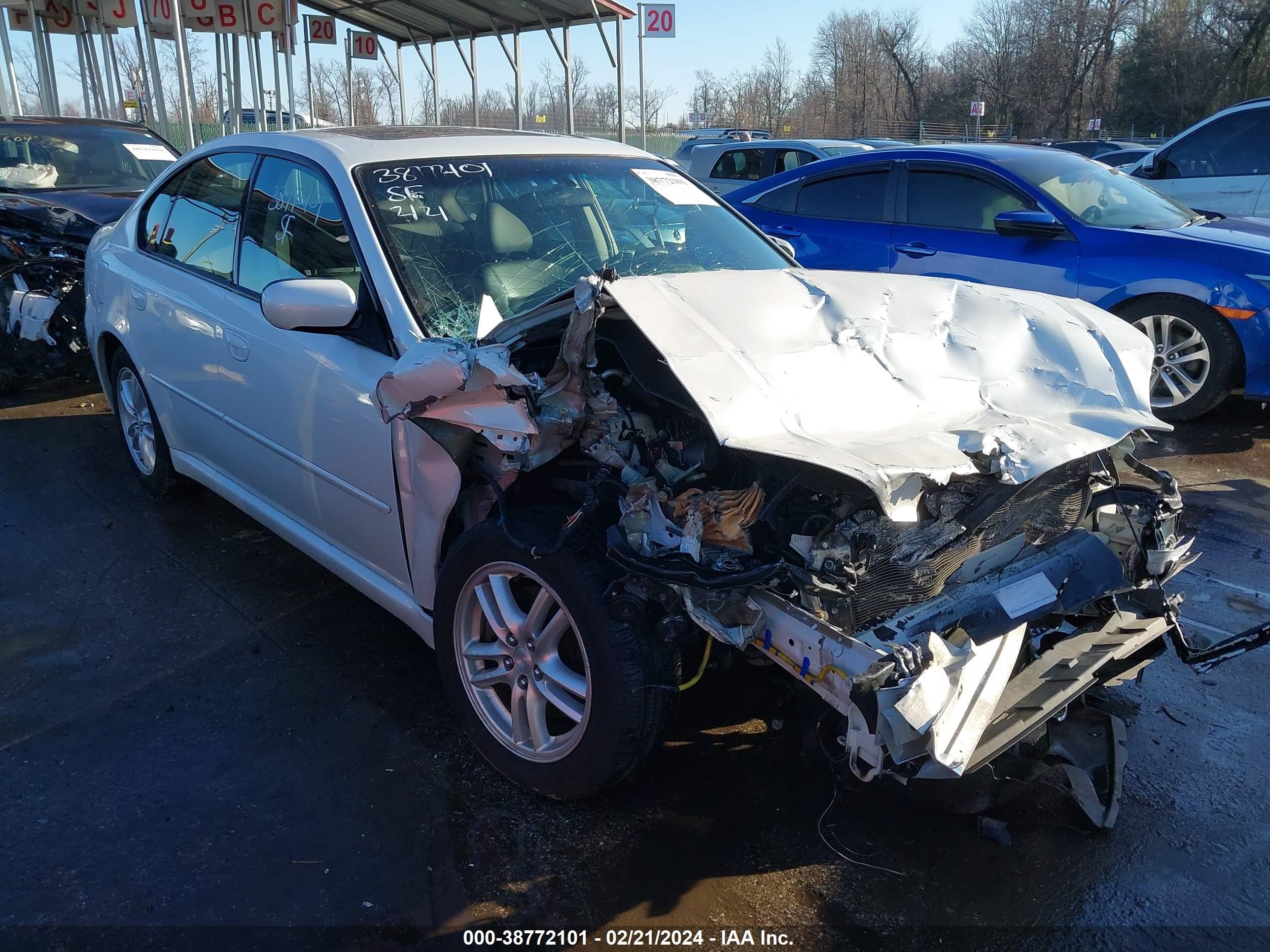 SUBARU LEGACY 2005 4s3bl626356218510