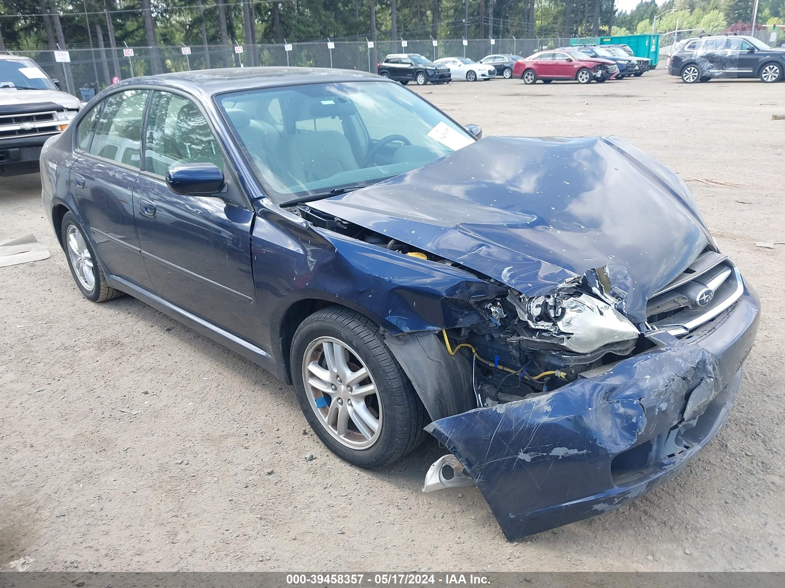 SUBARU LEGACY 2006 4s3bl626367200214